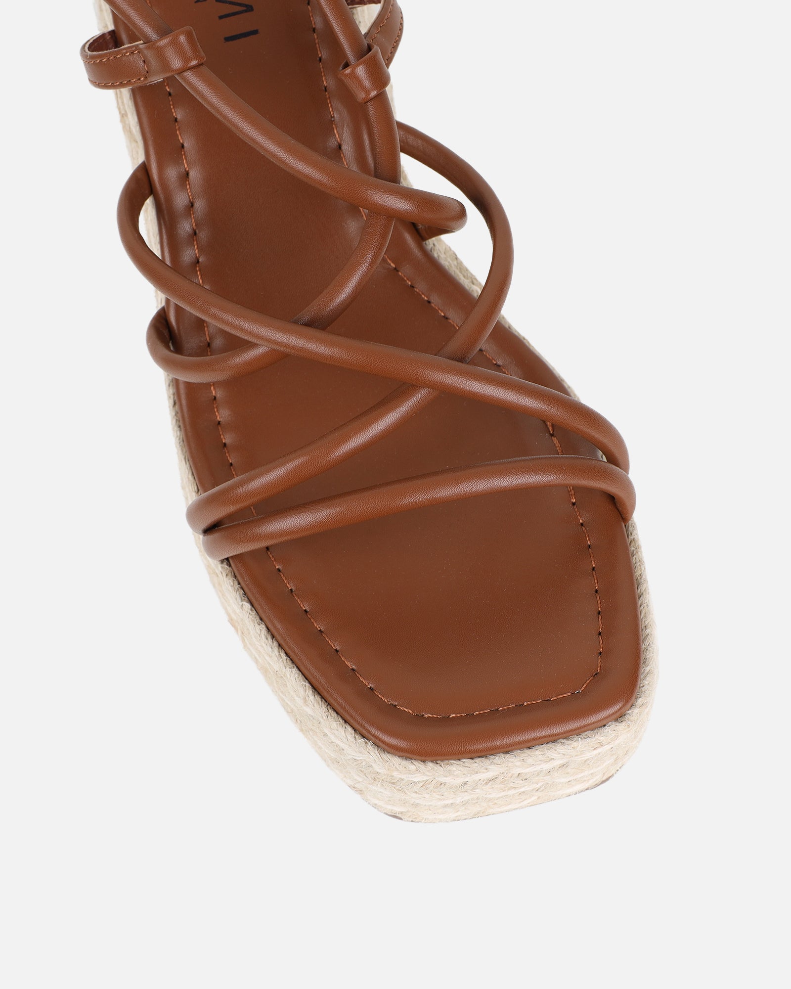 Belise Tan Wedge Heels | SIMMI London