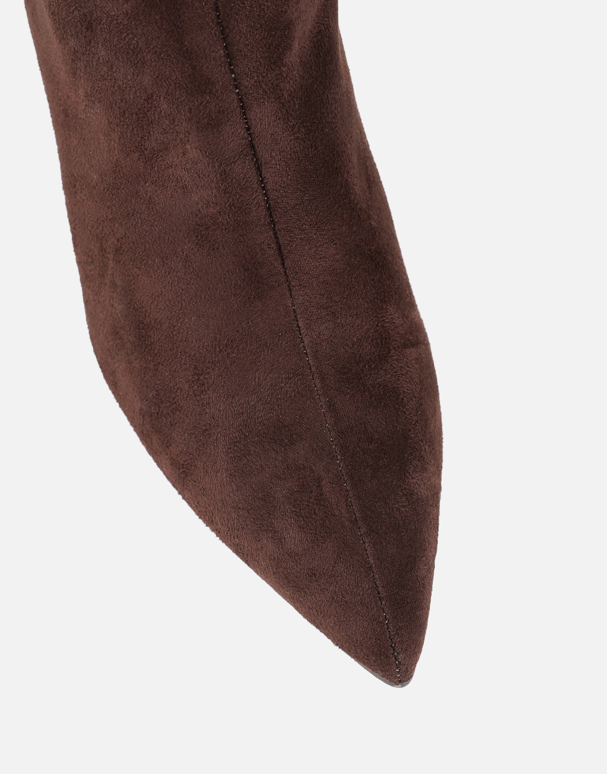 Benz chocolate suede knee high boots | SIMMI London