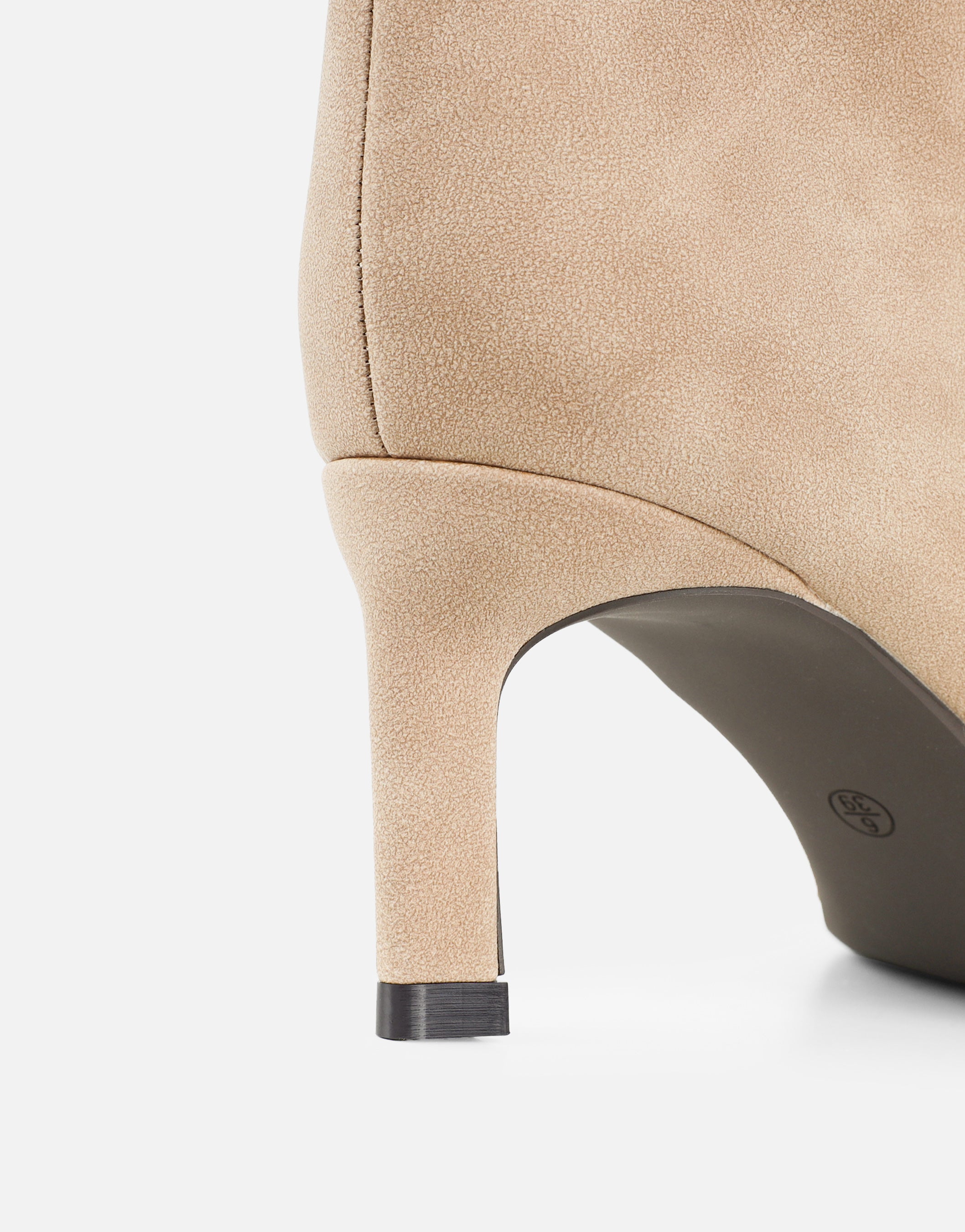 Benz taupe suede knee high boot | SIMMI London