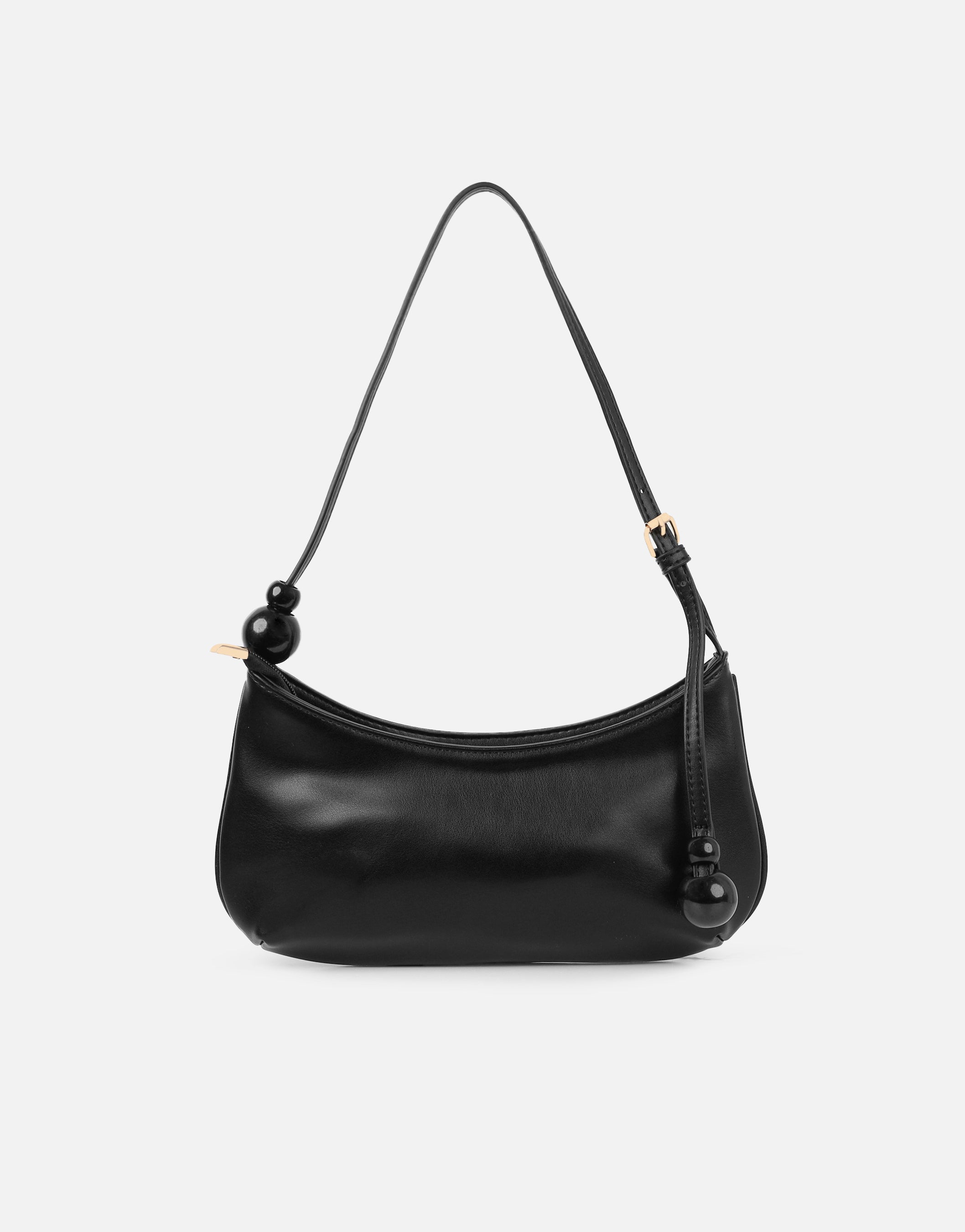 Bijou Black Patent Bag | SIMMI London