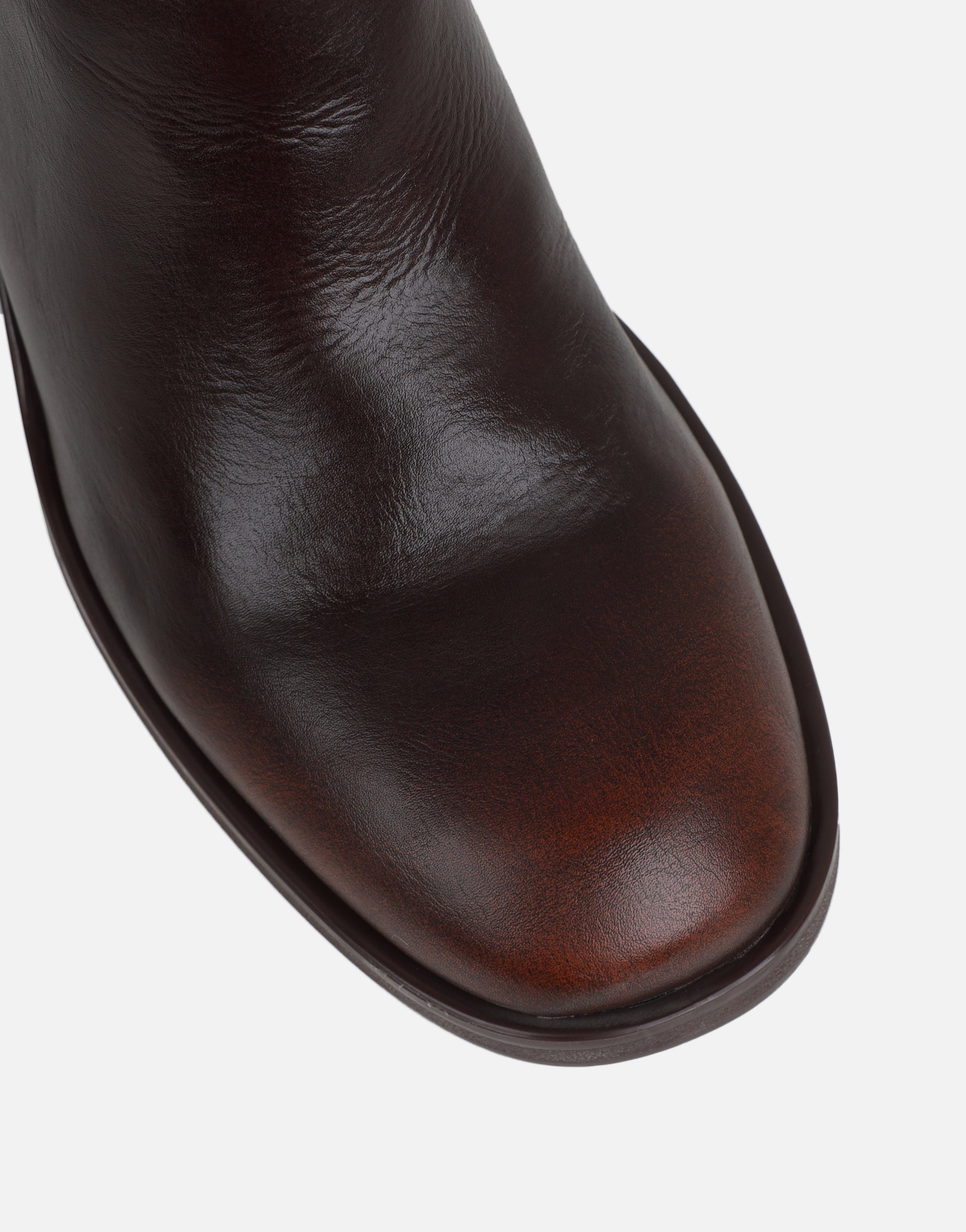 Jai Brown Knee High Riding Boots | SIMMI London