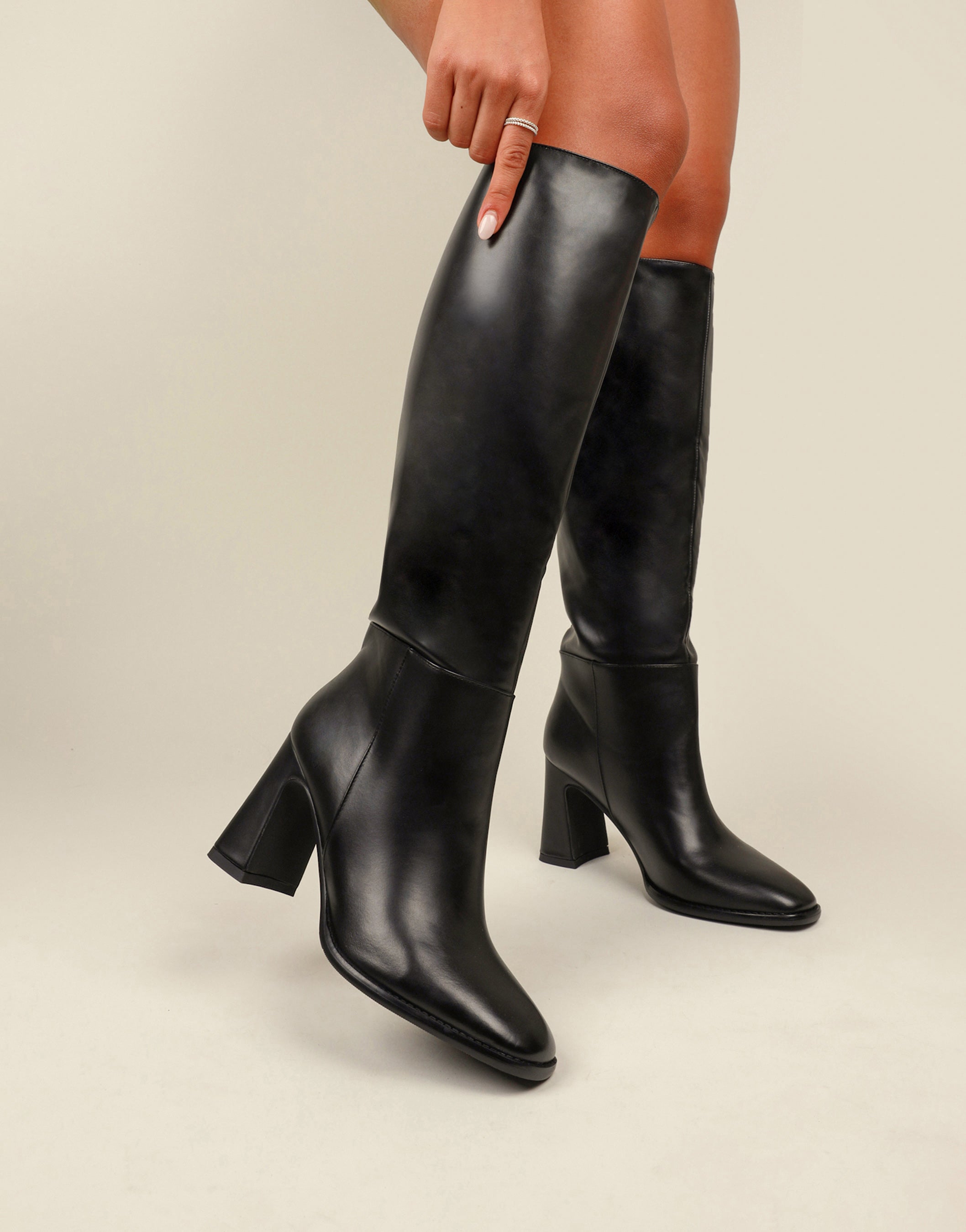 Buck Black Riding Boots | SIMMI London