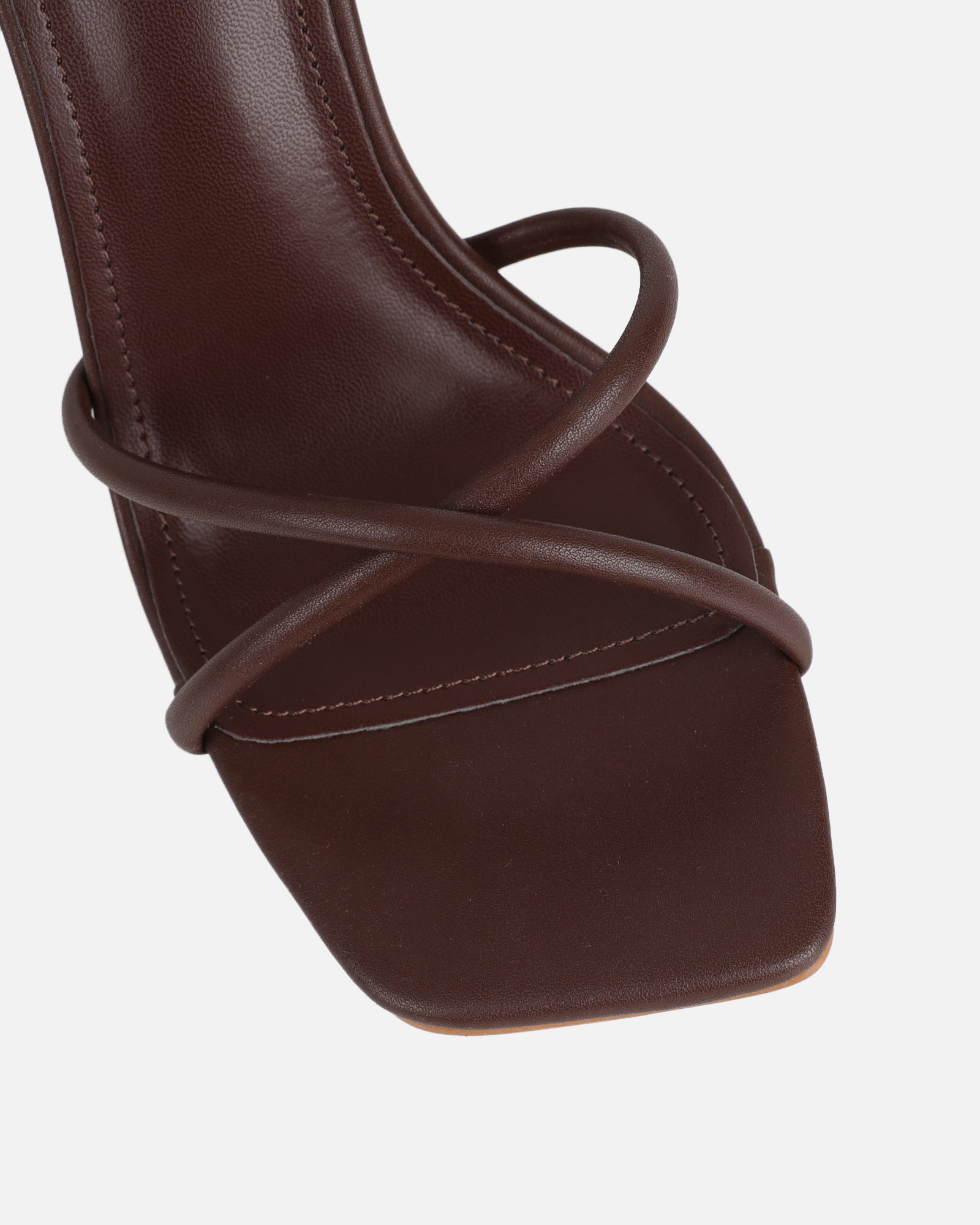 Cairo Brown Heeled Sandals | SIMMI London