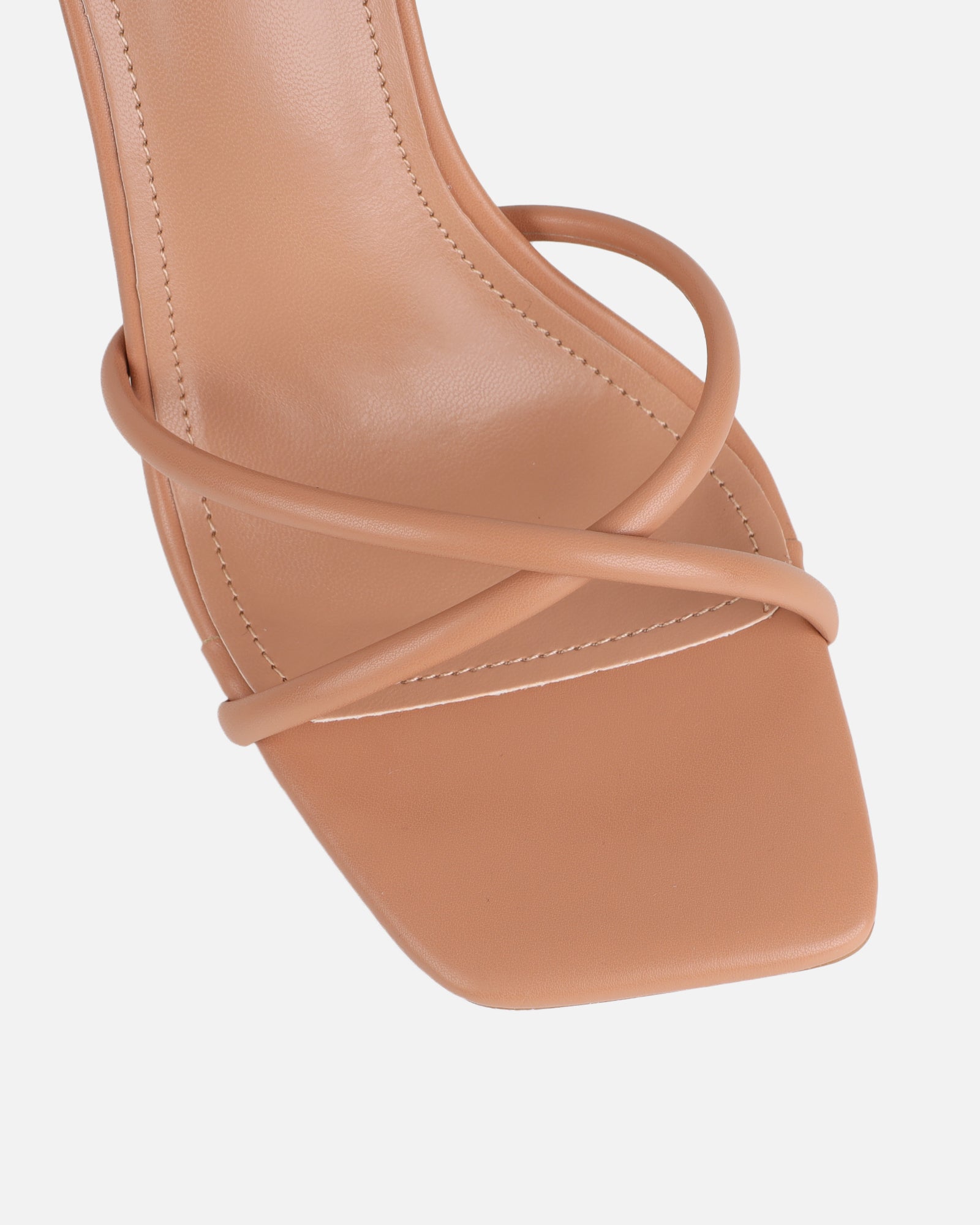 Cairo Nude Heeled Sandals | SIMMI London