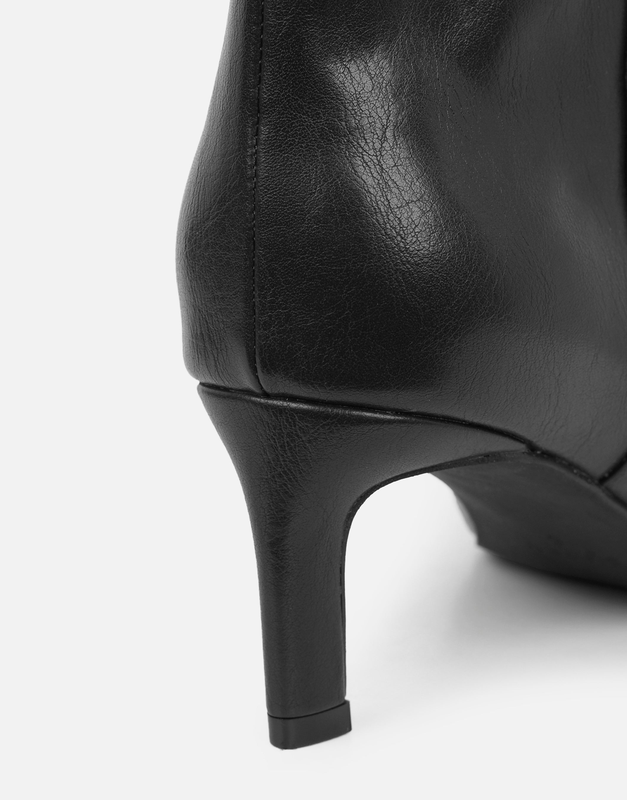 Nash Black Heeled Boots | SIMMI London