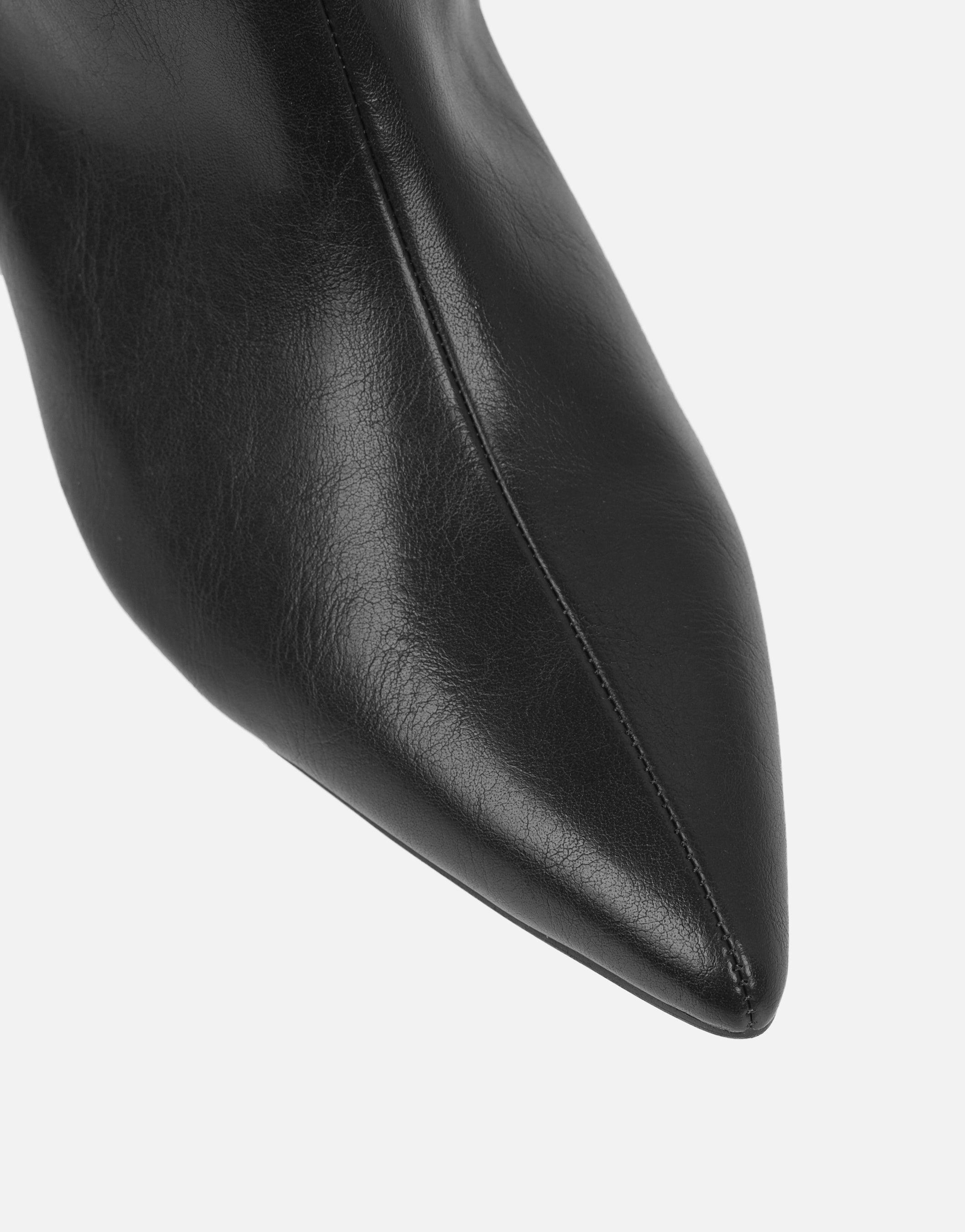 Nash Black Heeled Boots | SIMMI London