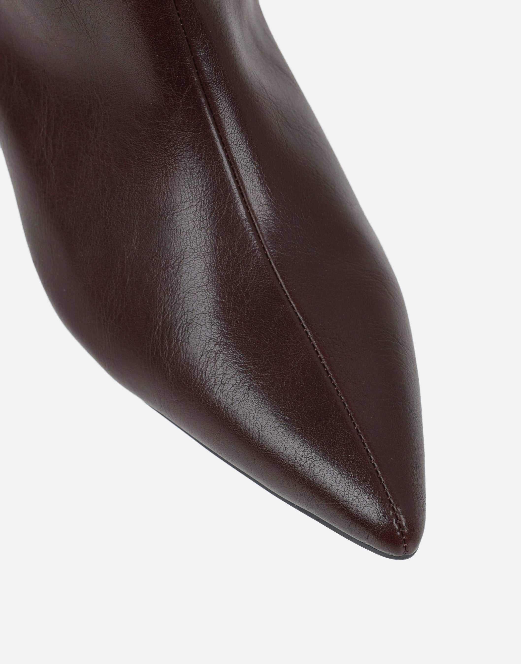 Nash Brown Knee High Heeled Boots | SIMMI London