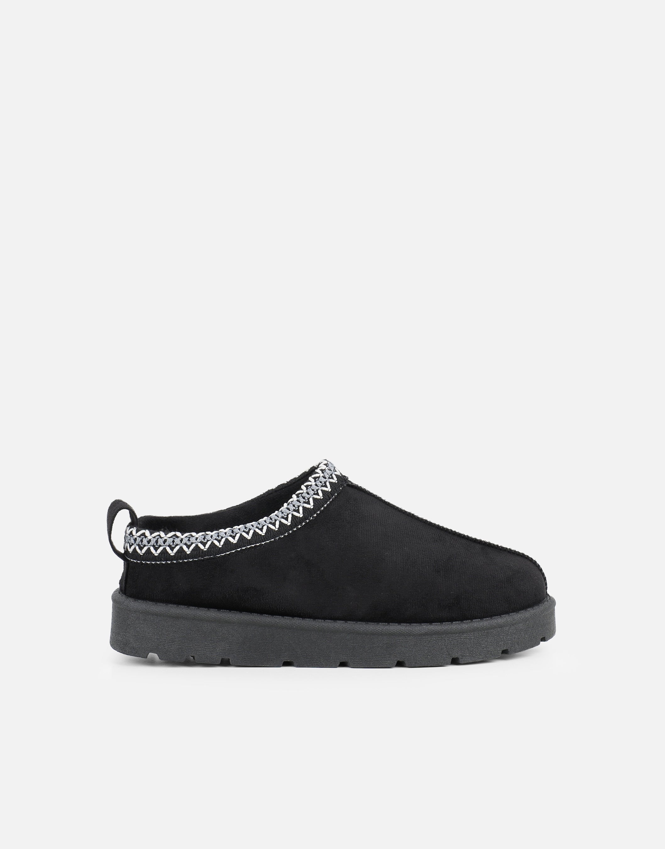 Cally Black Slippers | SIMMI London