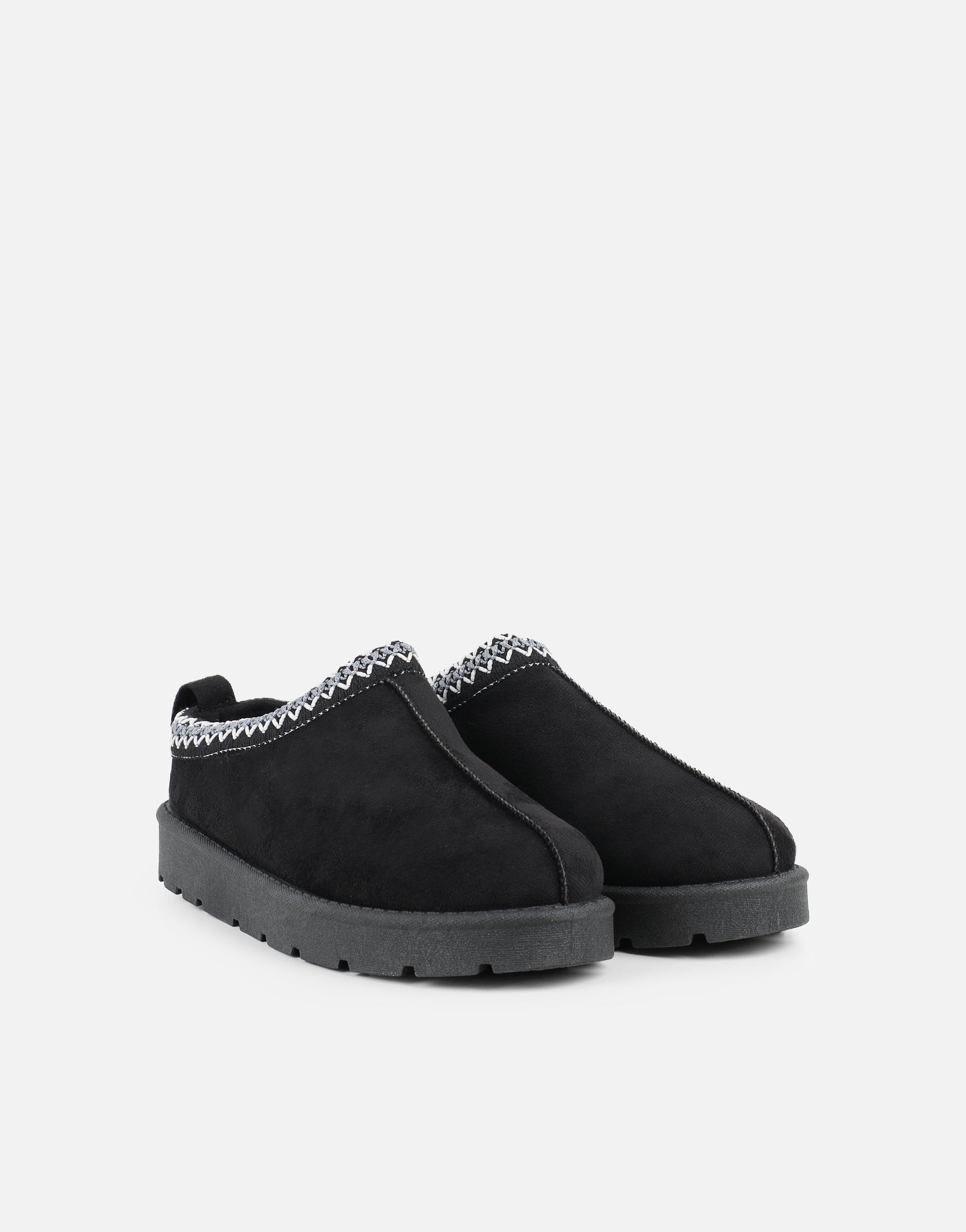 Cally Black Slippers | SIMMI London