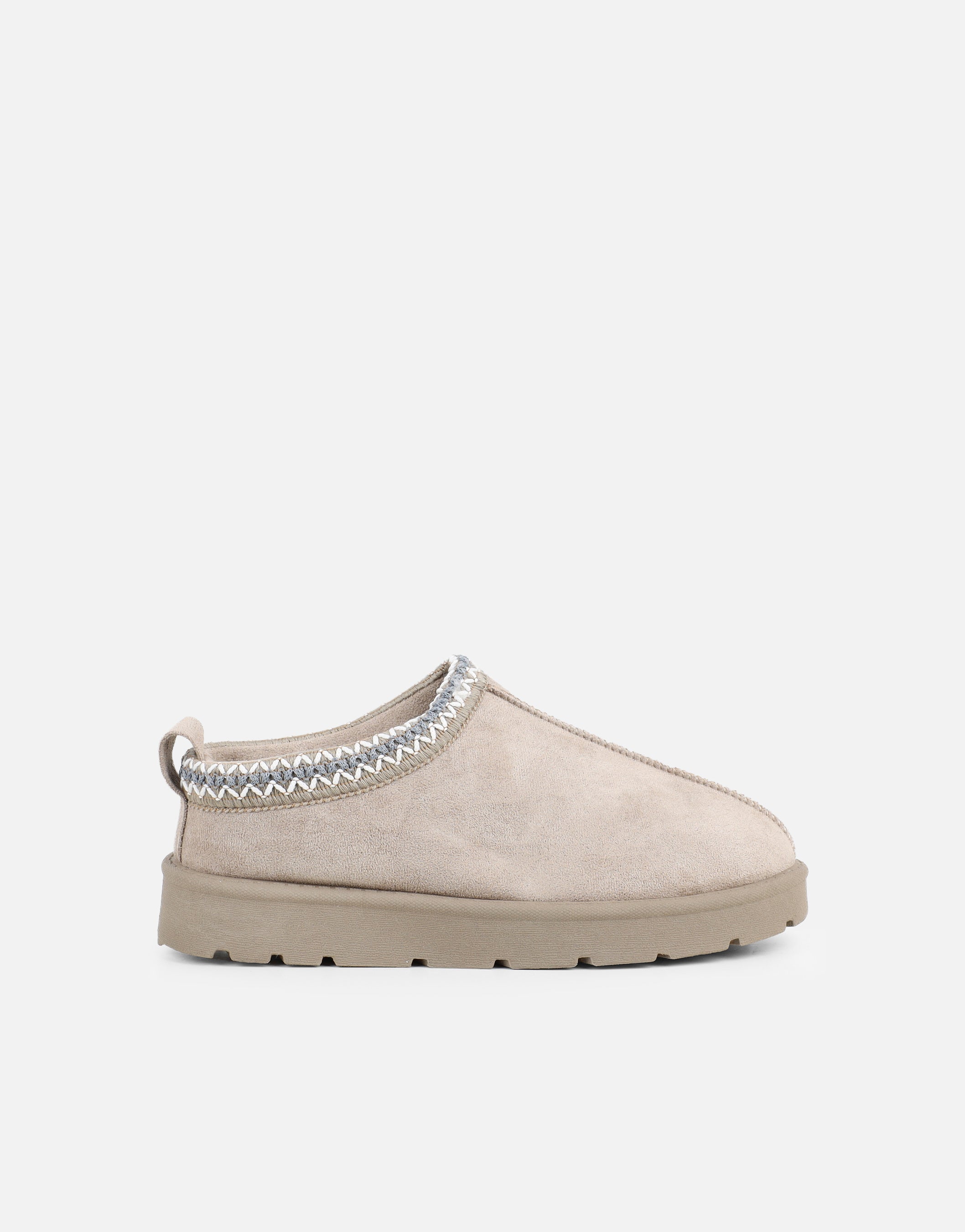 Cally Khaki Slippers | SIMMI London