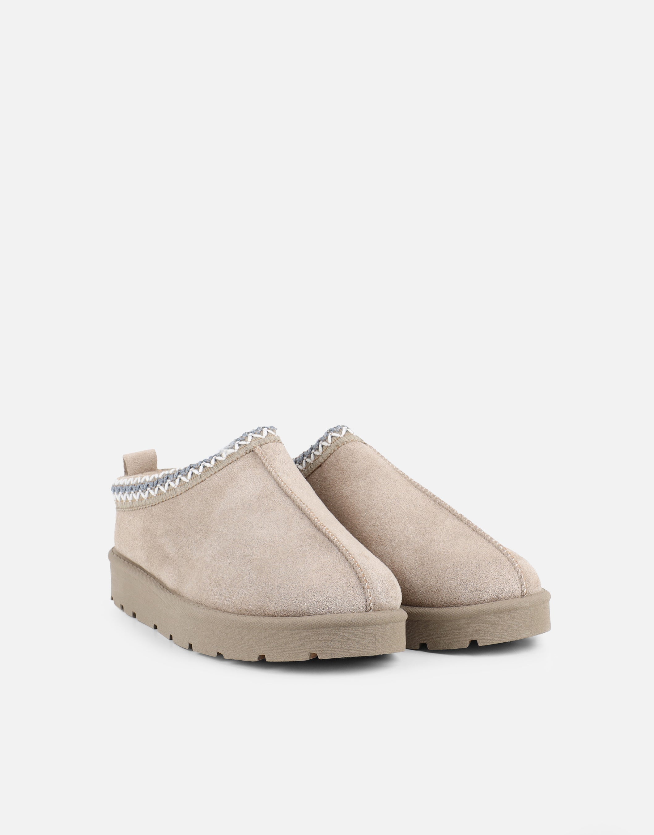 Cally Khaki Slippers | SIMMI London