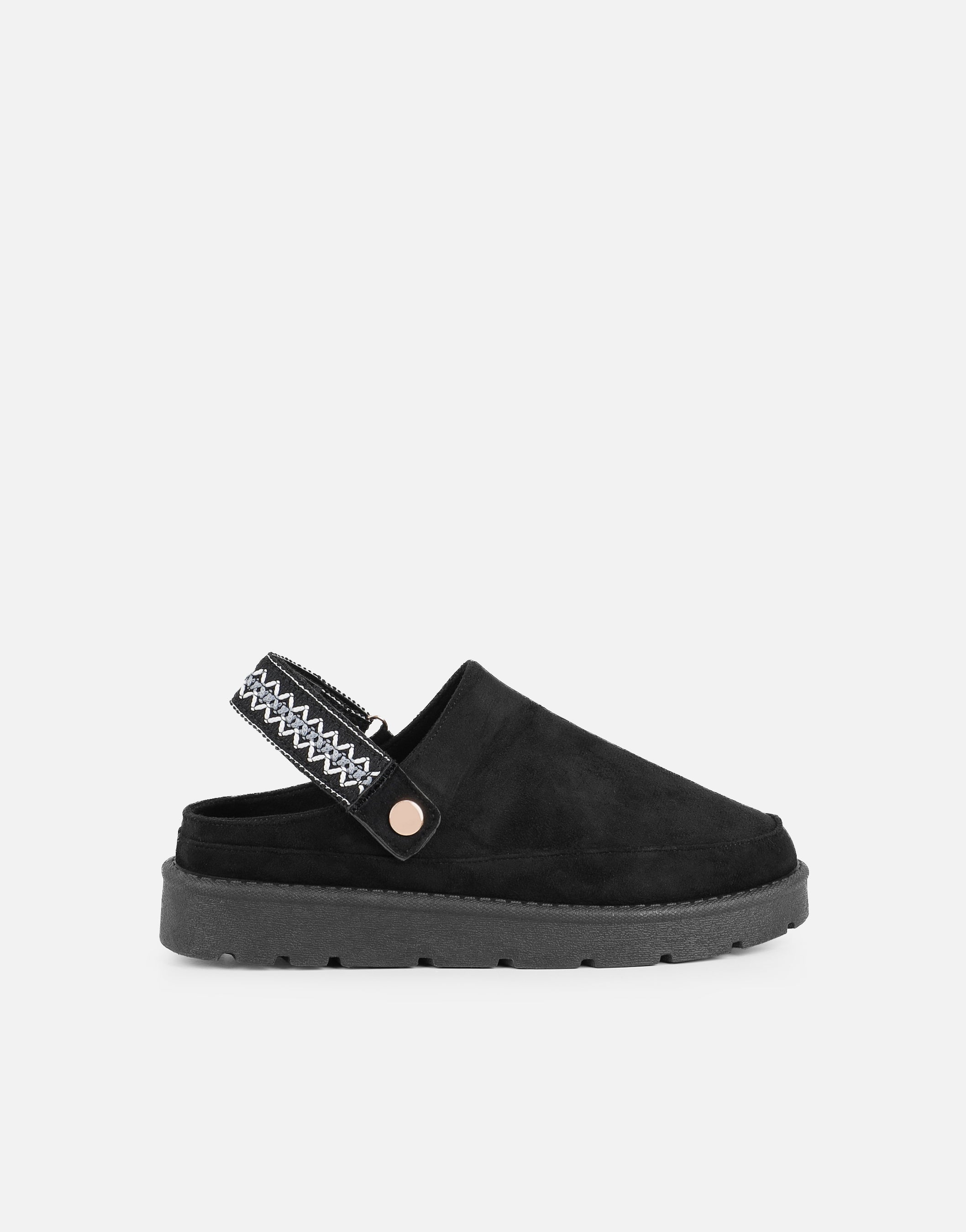 Kelsi Black Slippers | SIMMI London