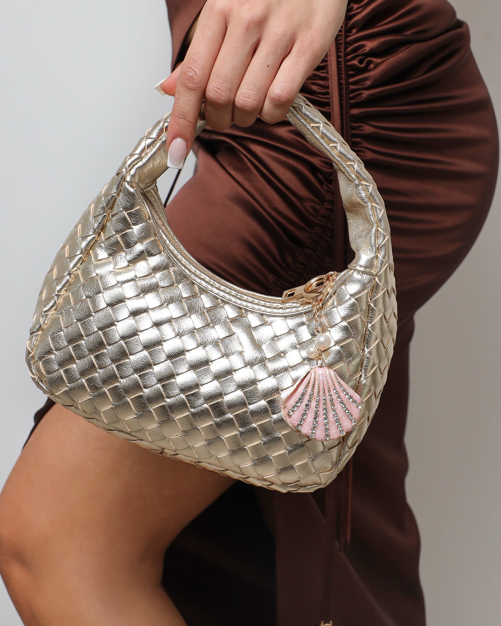 Shelby Pink Shell Charm | SIMMI London
