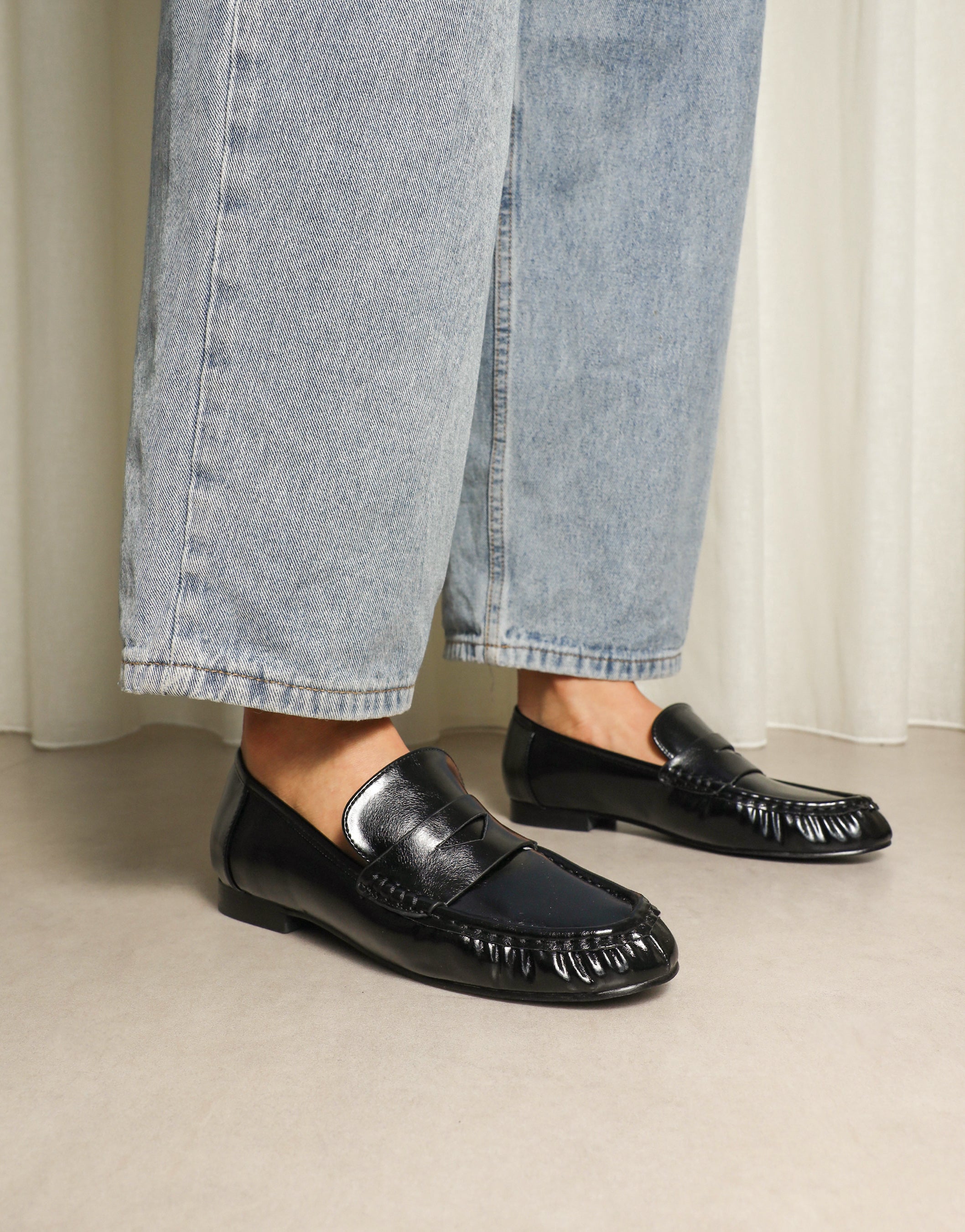 Colette Black Loafers | SIMMI London