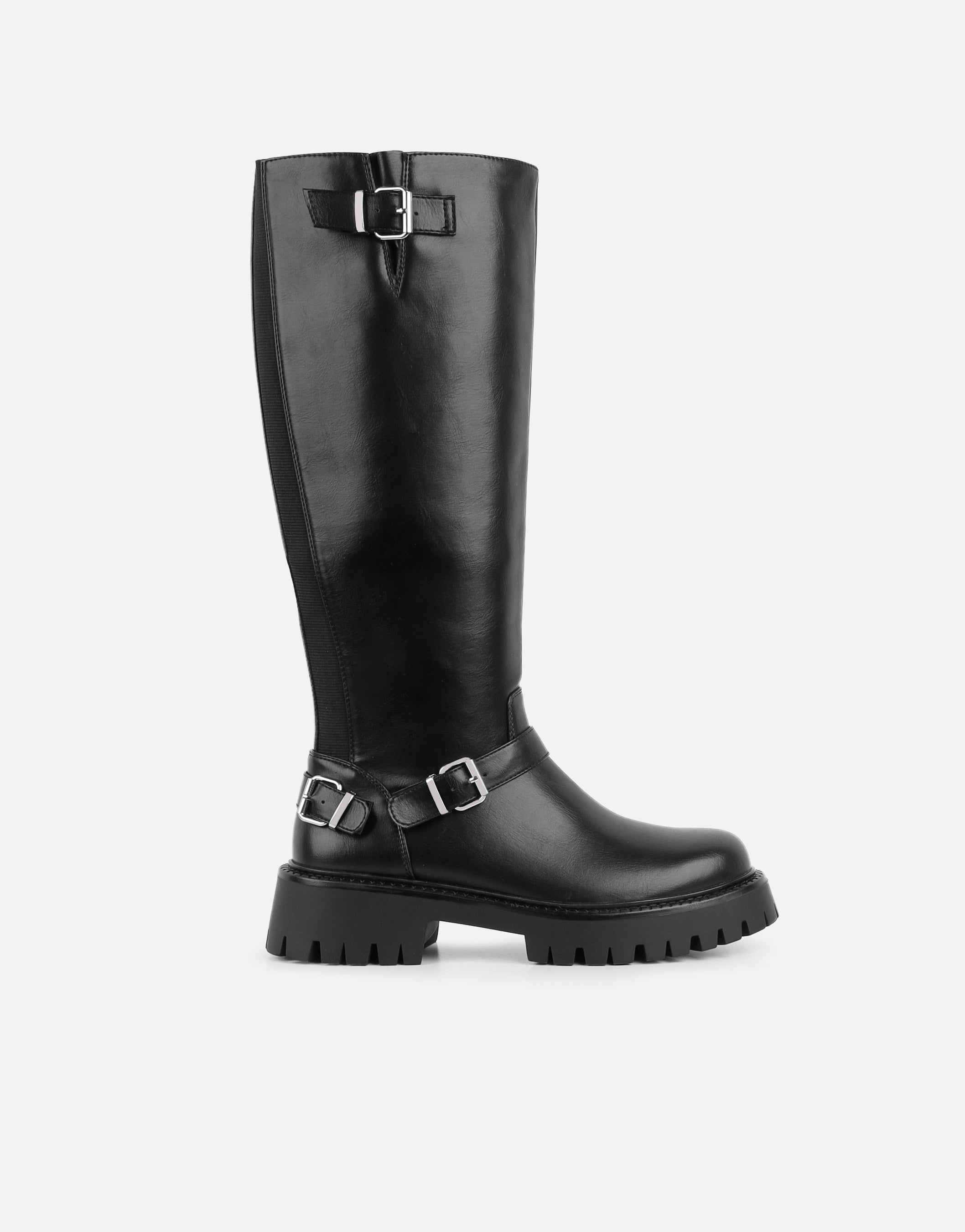 Cayman Black High Boots | SIMMI London