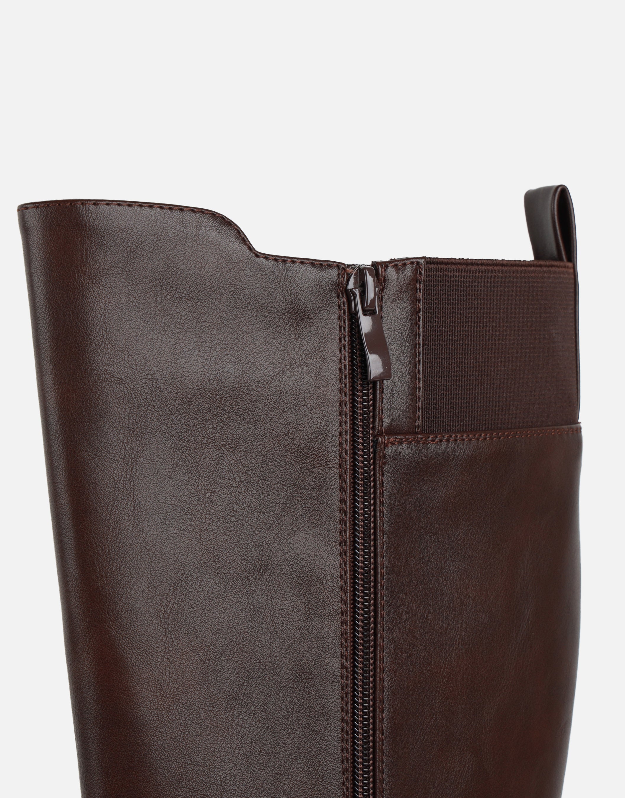 Carlton Brown High Boots | SIMMI London