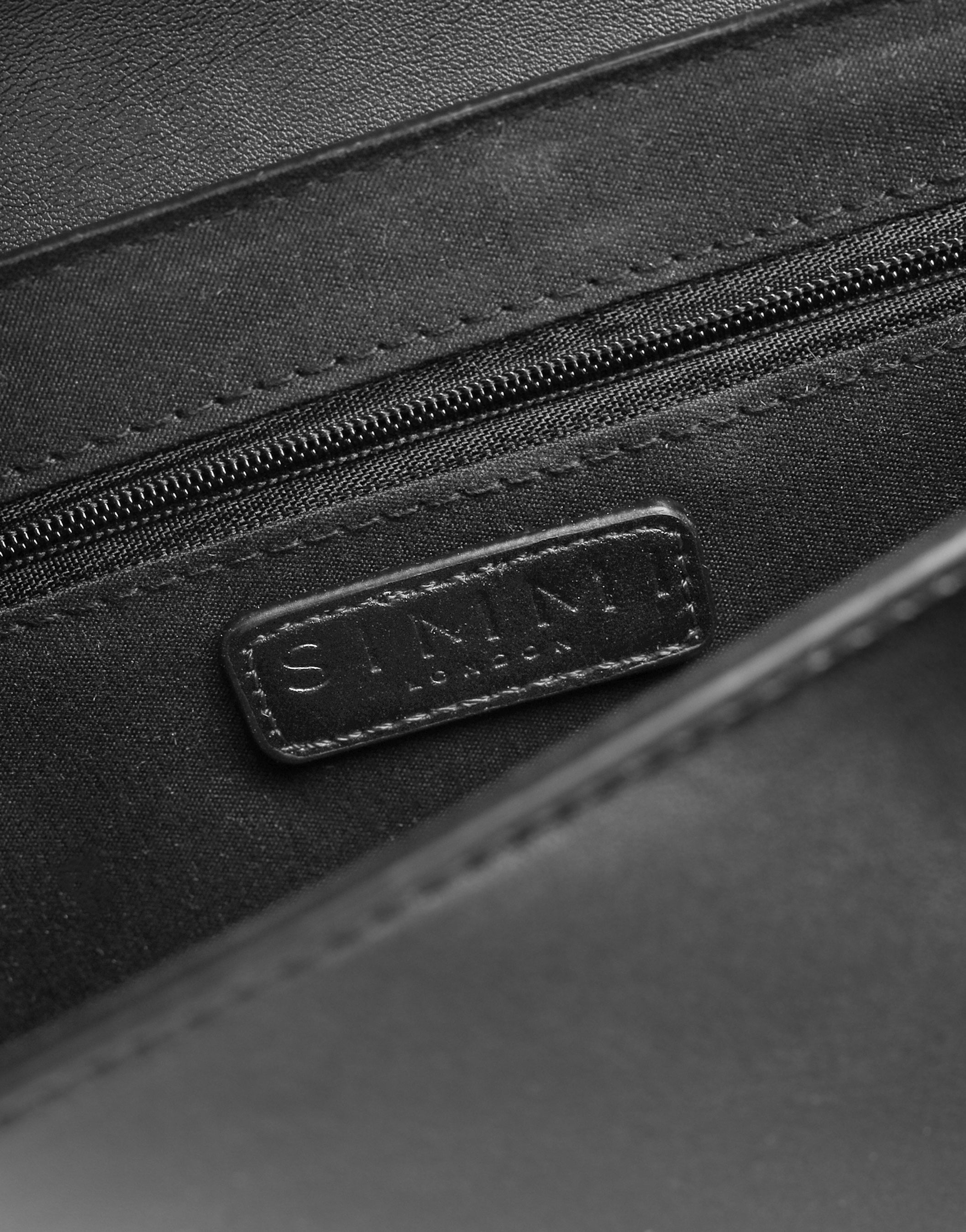 Cynthia Black Shoulder Bag | SIMMI London