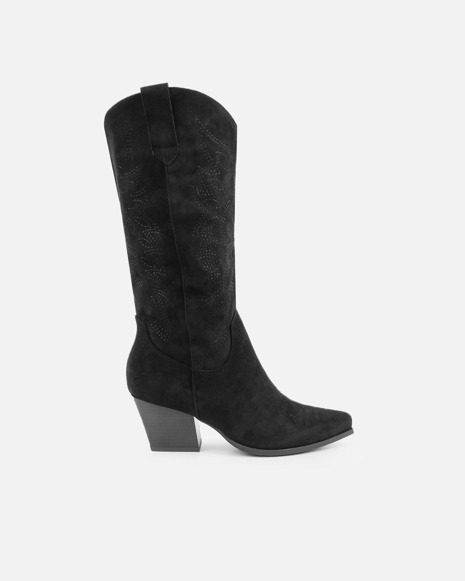 Dunelm Black Western Cowboy Boots | SIMMI London
