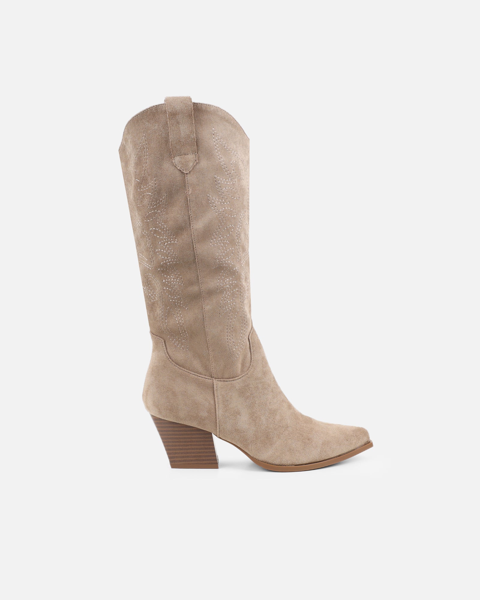 Dunelm Khaki Western Cowboy Boots | SIMMI London