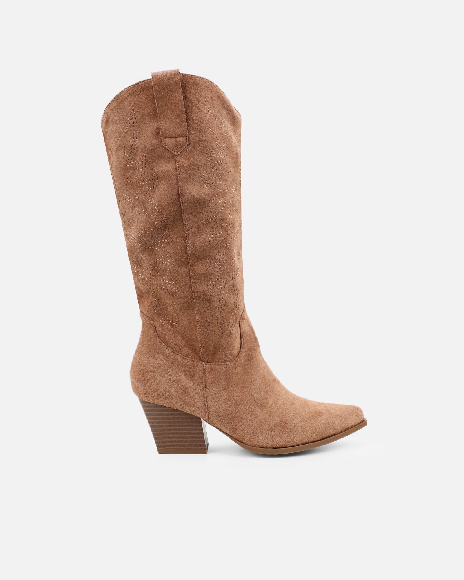 Dunelm Tan Western Cowboy Boots | SIMMI London
