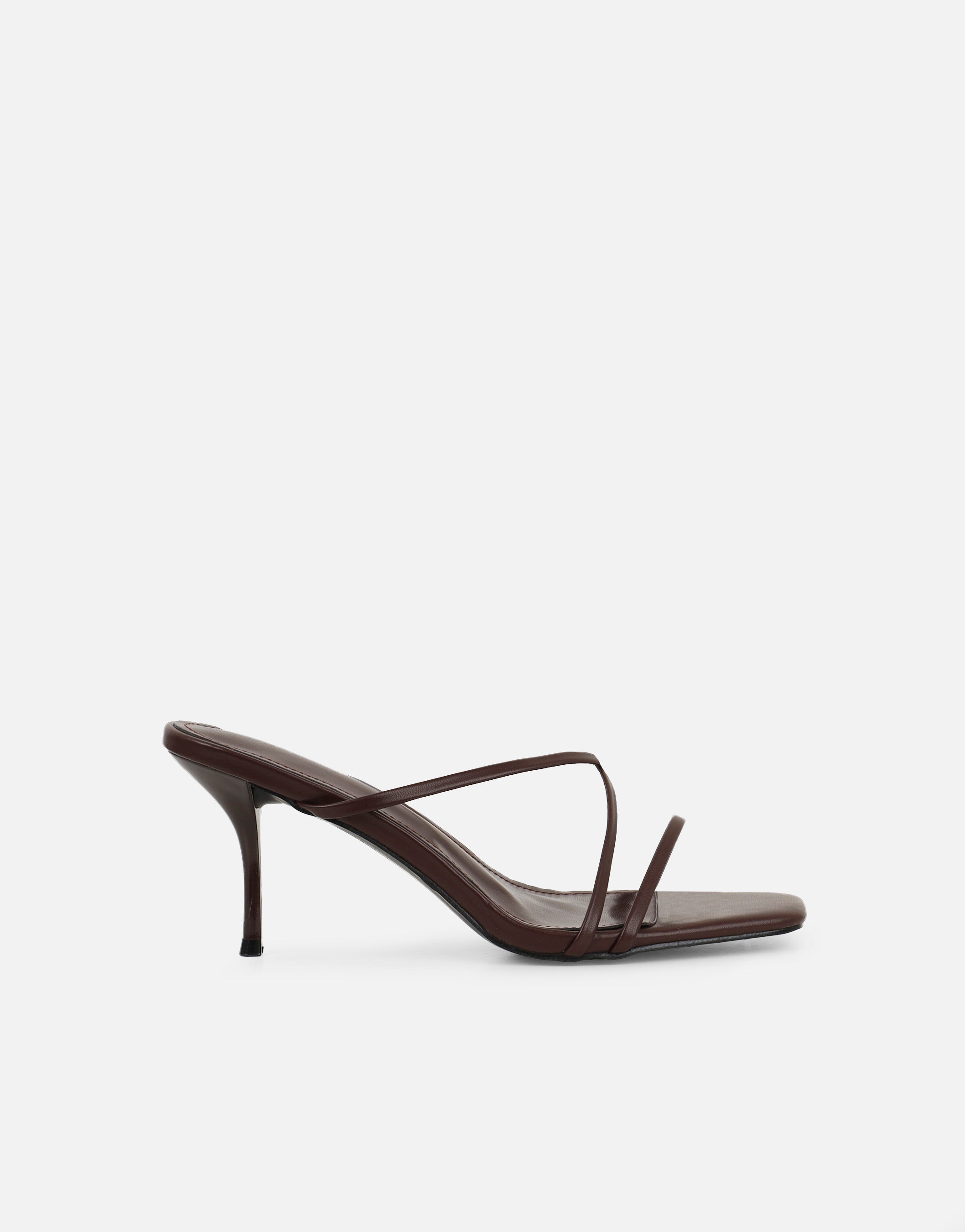 Elena Brown Strappy Mules | SIMMI London