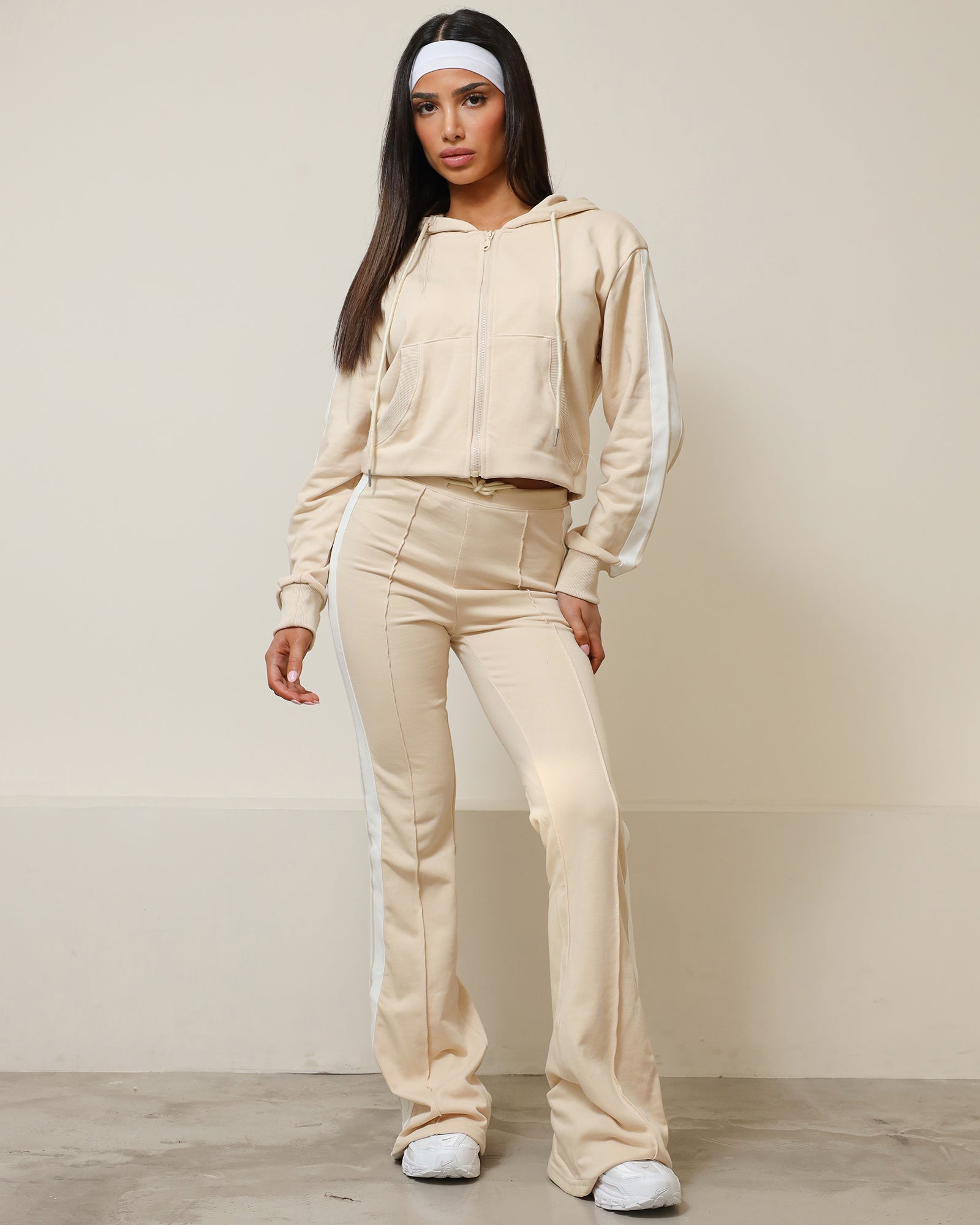 Cream Tracksuit Set | SIMMI London