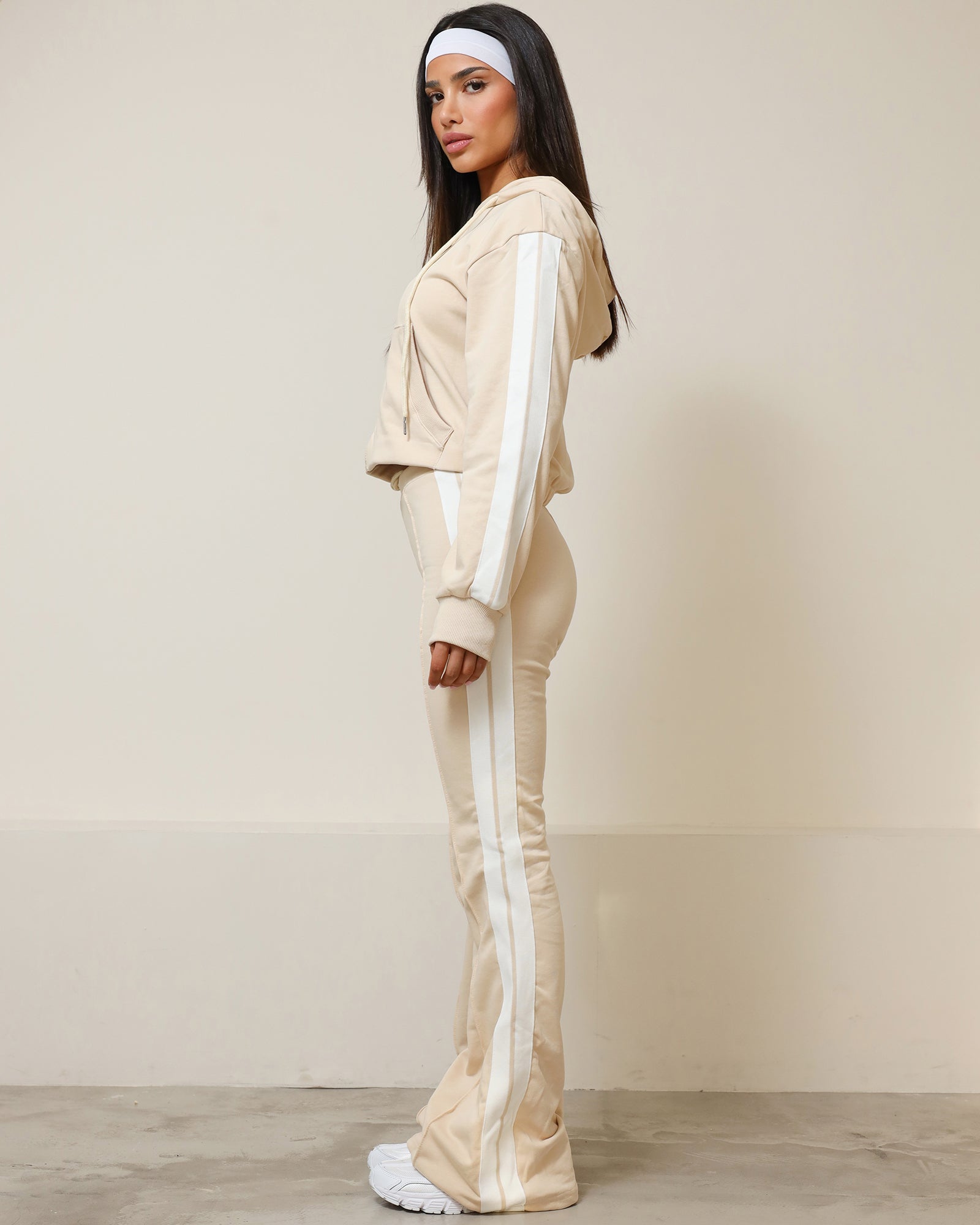 Cream Tracksuit Set | SIMMI London
