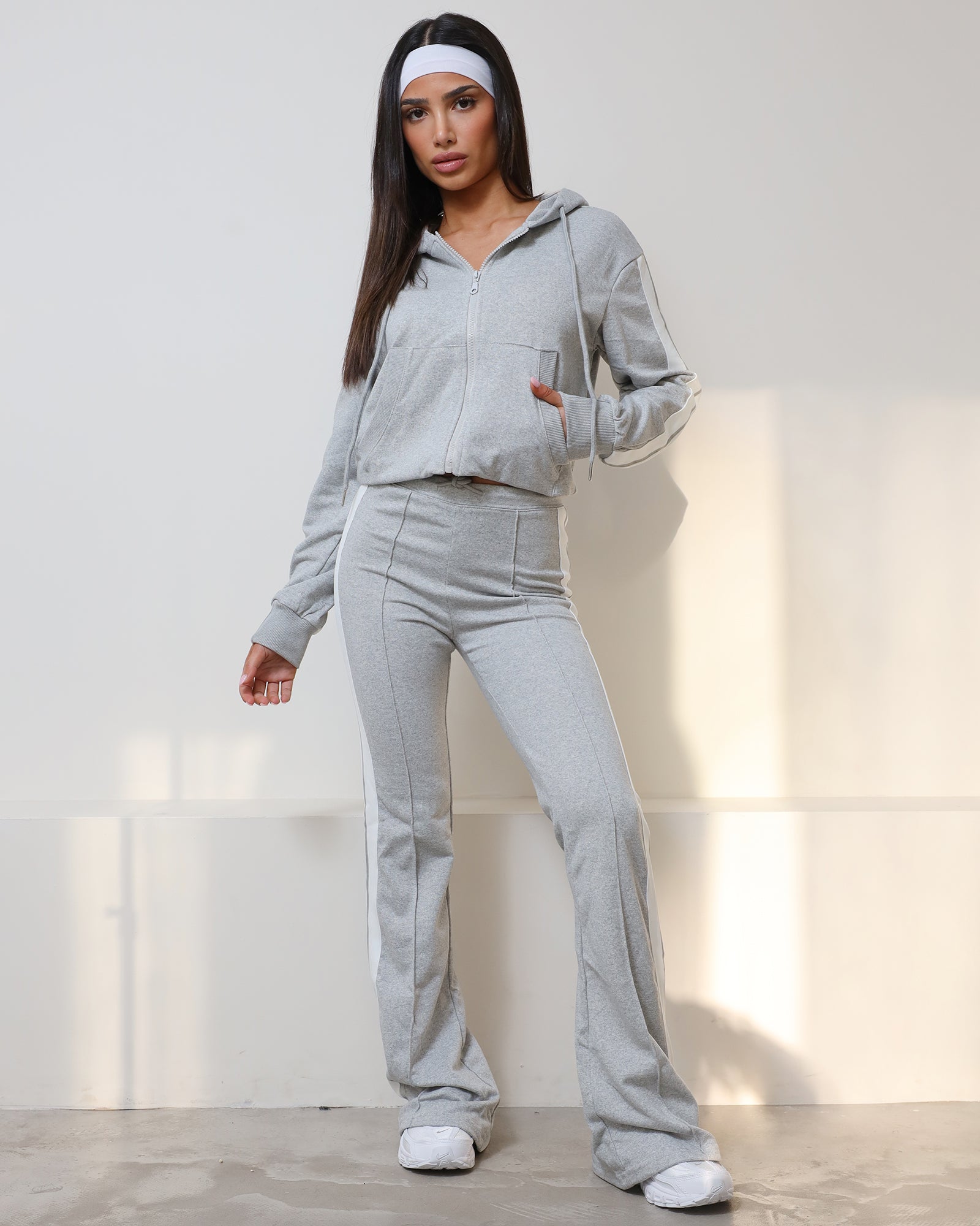 Grey Tracksuit Set |  SIMMI London