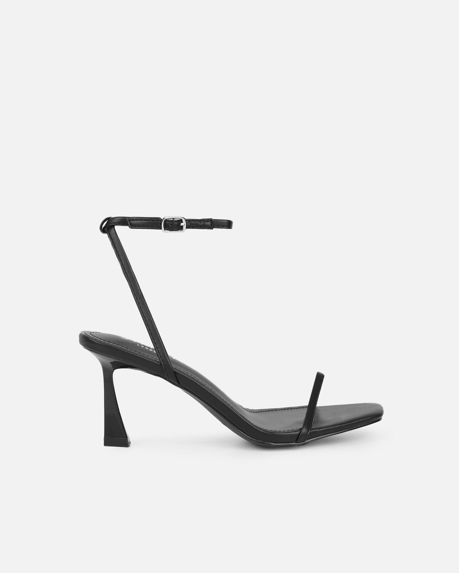 Yesmina Black Heeled Sandals | SIMMI London