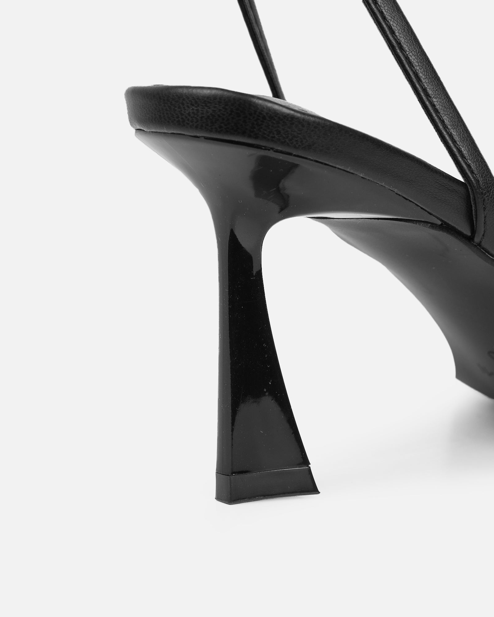 Yesmina Black Heeled Sandals | SIMMI London