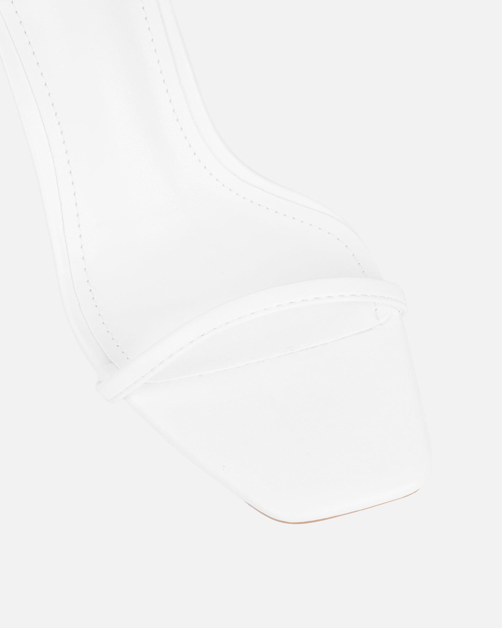 Yesmina White Heeled Sandals | SIMMI London