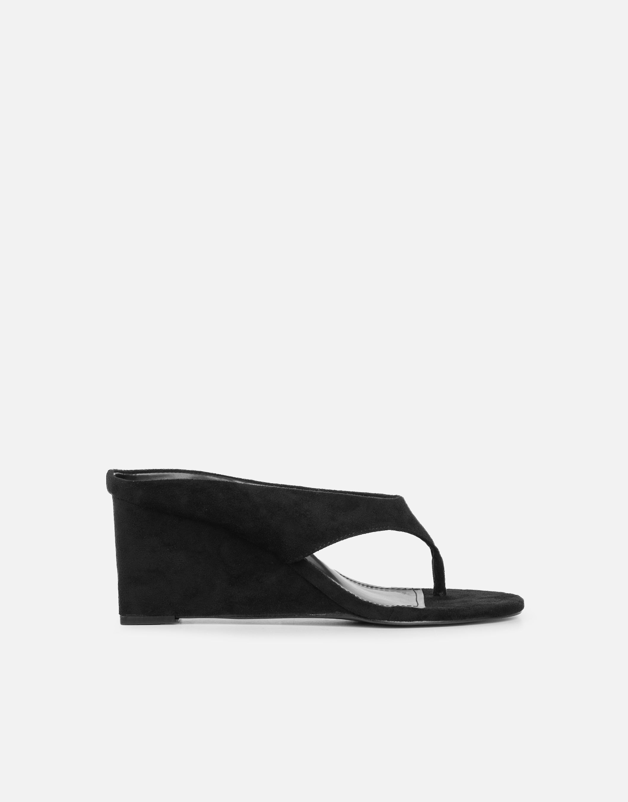 Hermionie Black Suede Mules | SIMMI London
