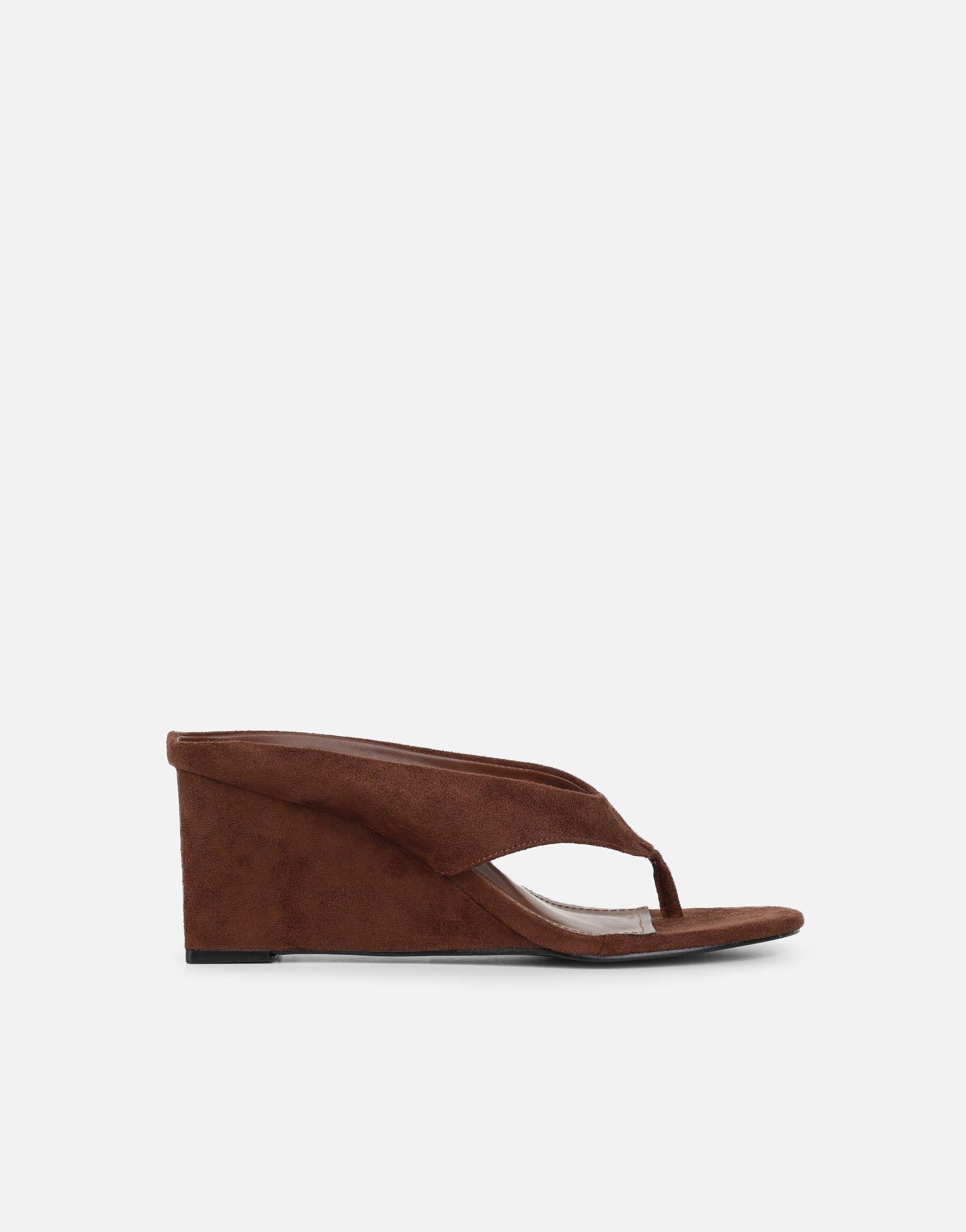 Hermionie Brown Suede Mules | SIMMI London