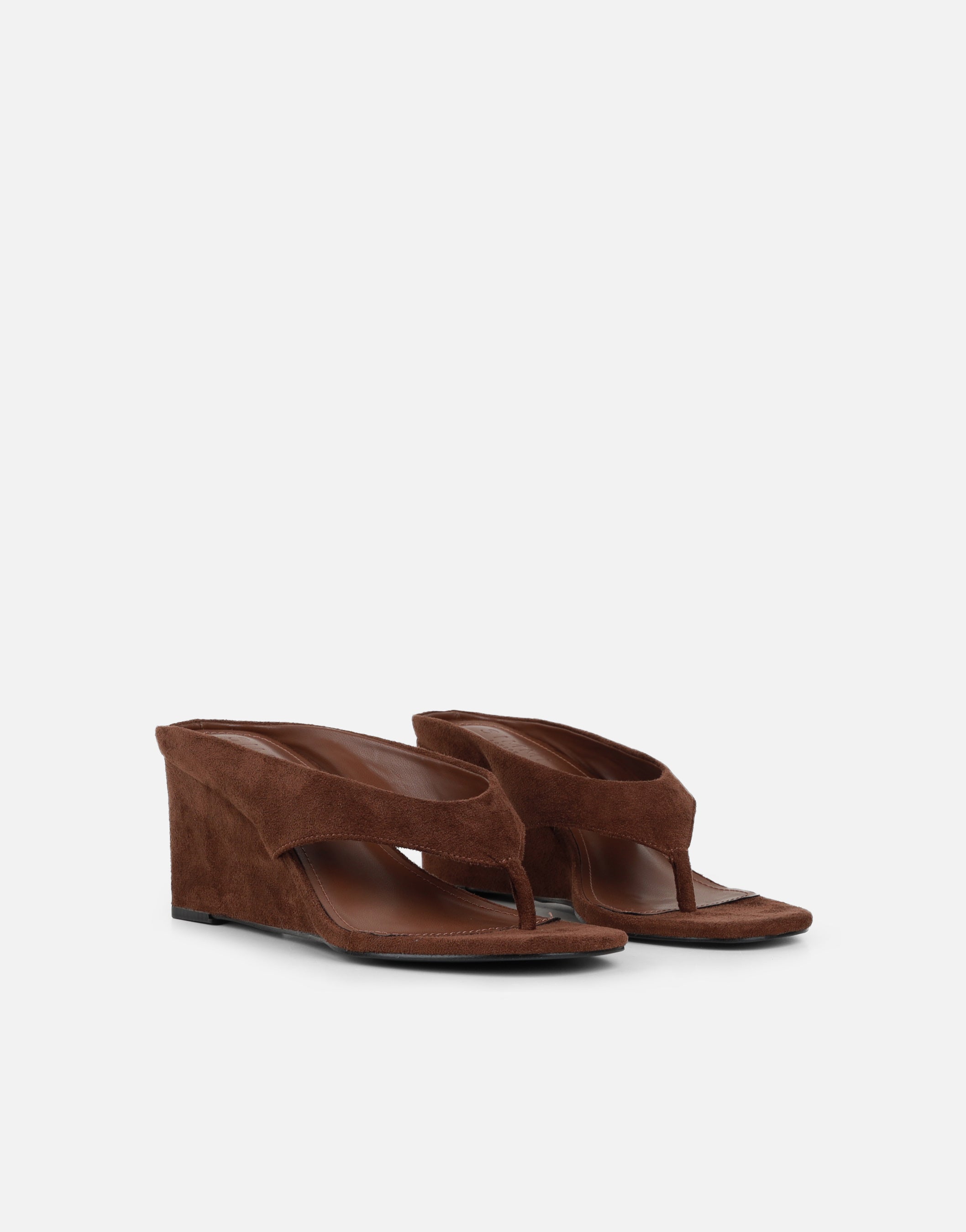 Hermionie Brown Suede Mules | SIMMI London