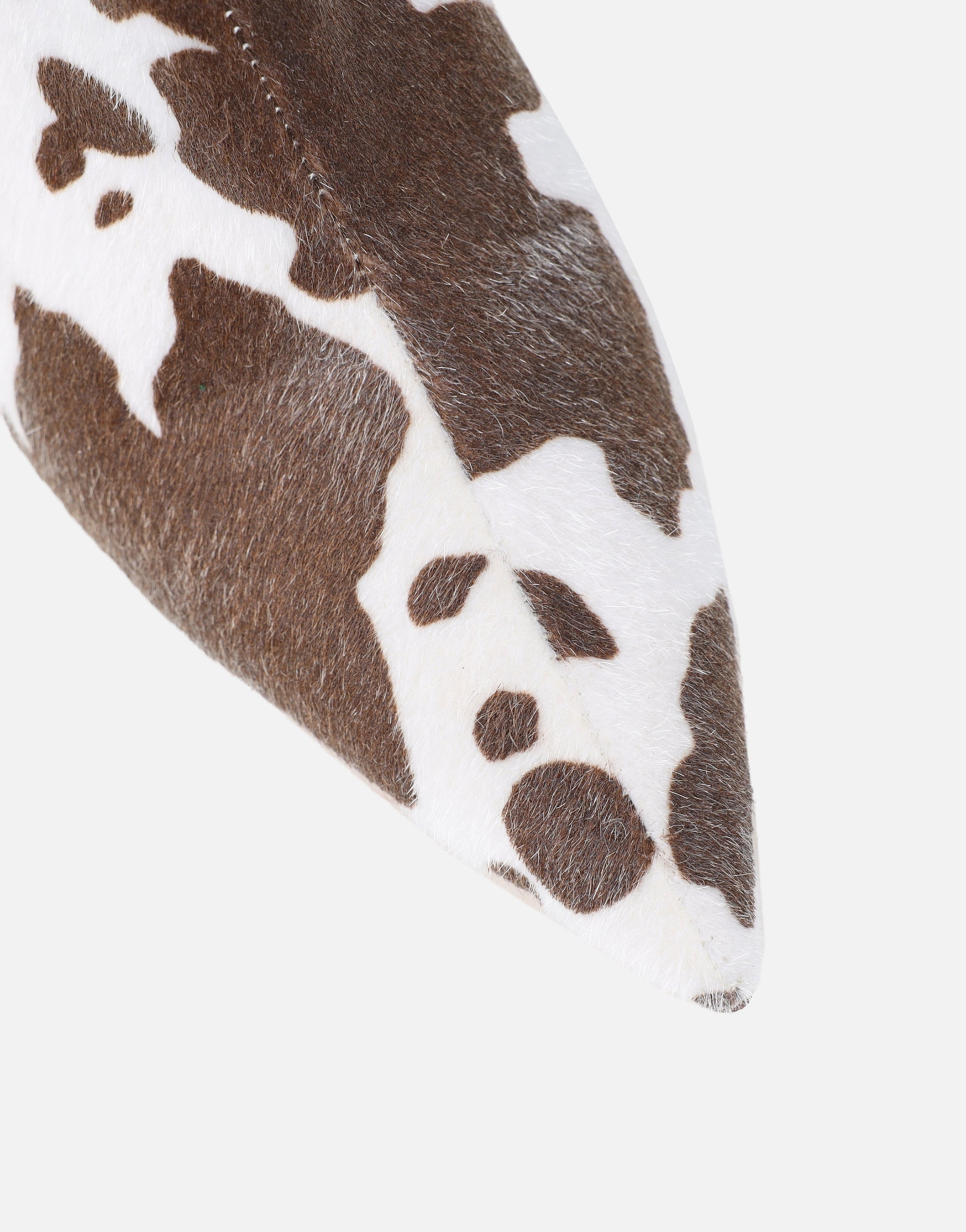 Harvie Cow Print Heeled Ankle Boots | SIMMI London