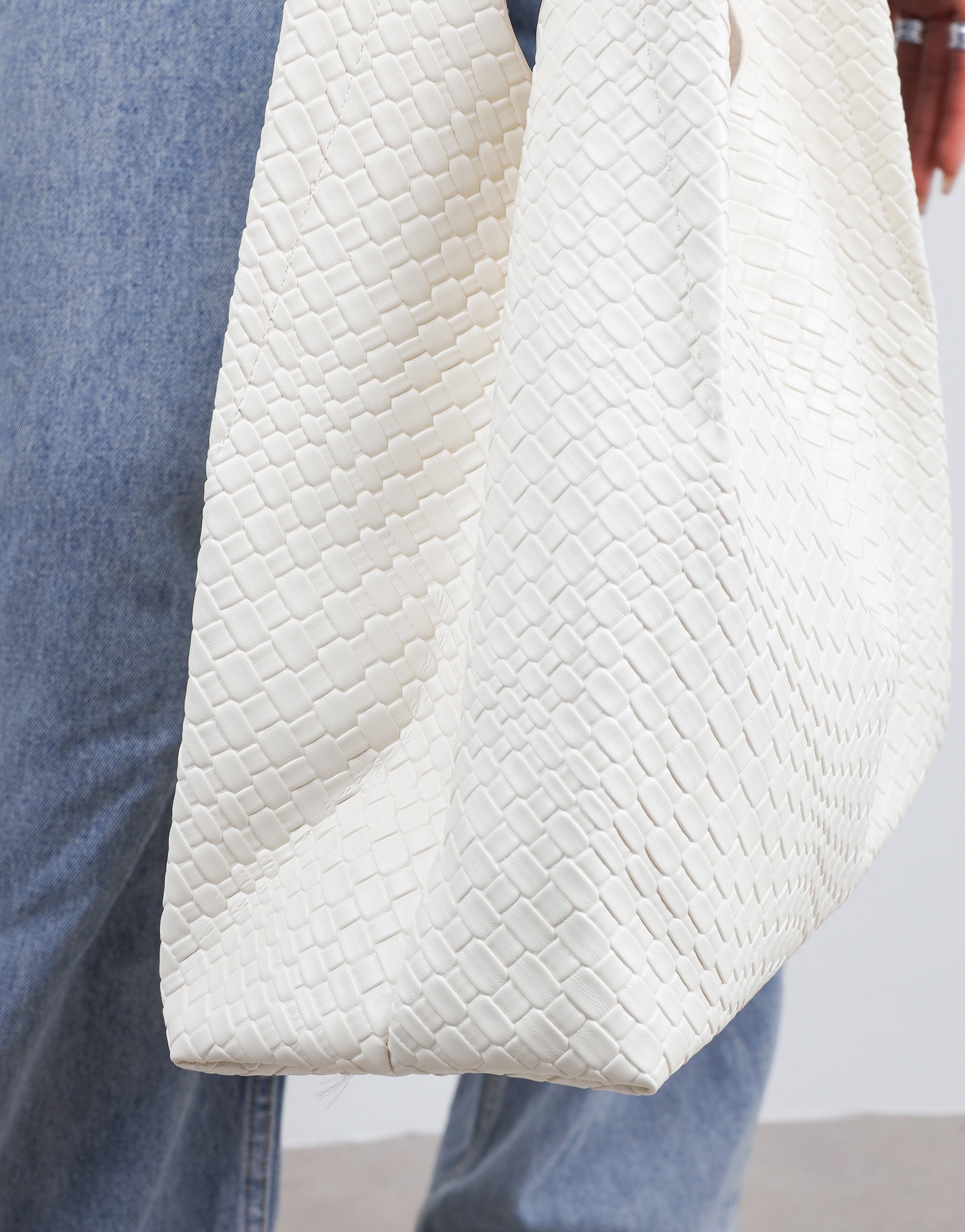 Heather Stone Large Shoulder Bag | SIMMI London