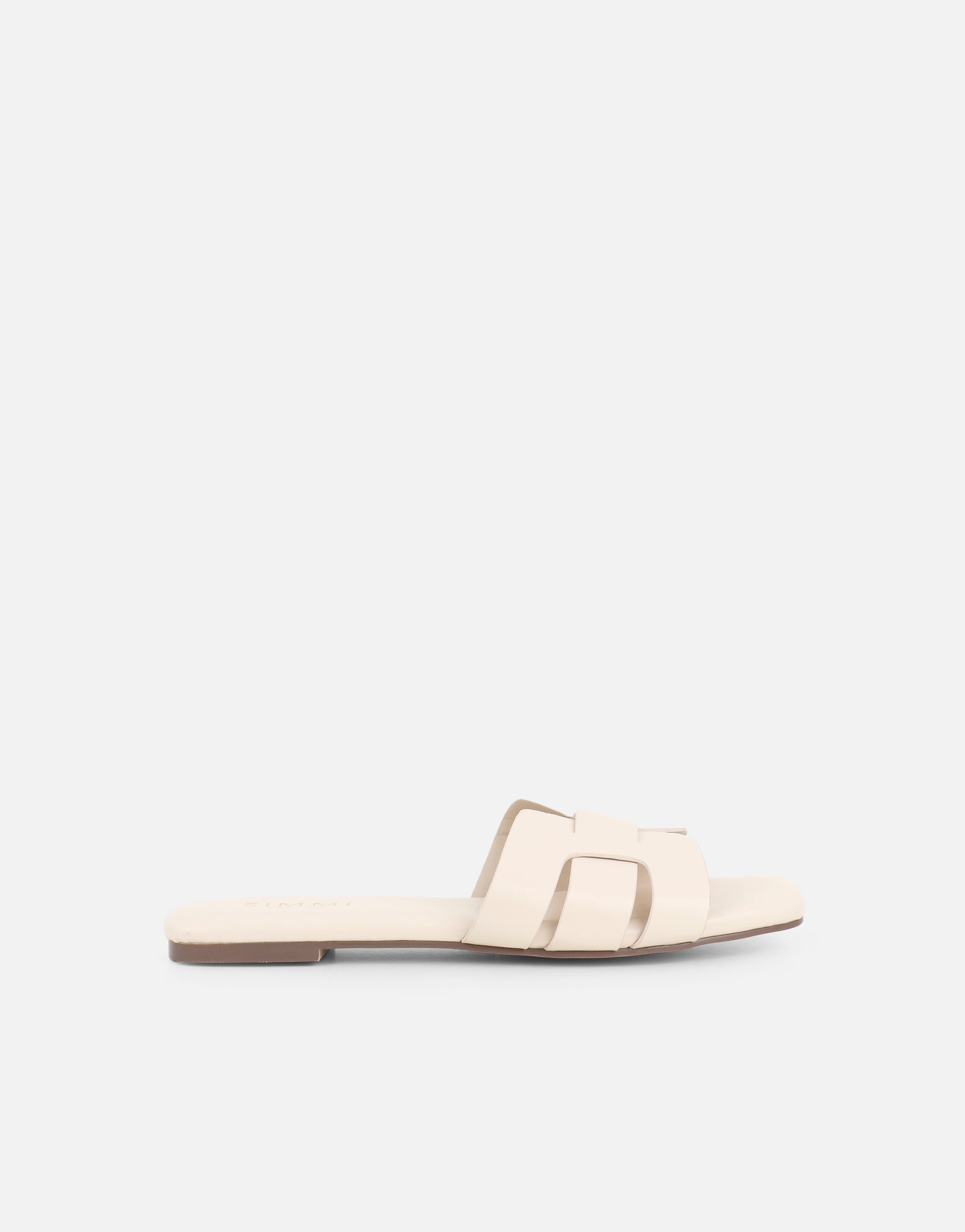 Holly Stone Slip On Flat Sandals | SIMMI London