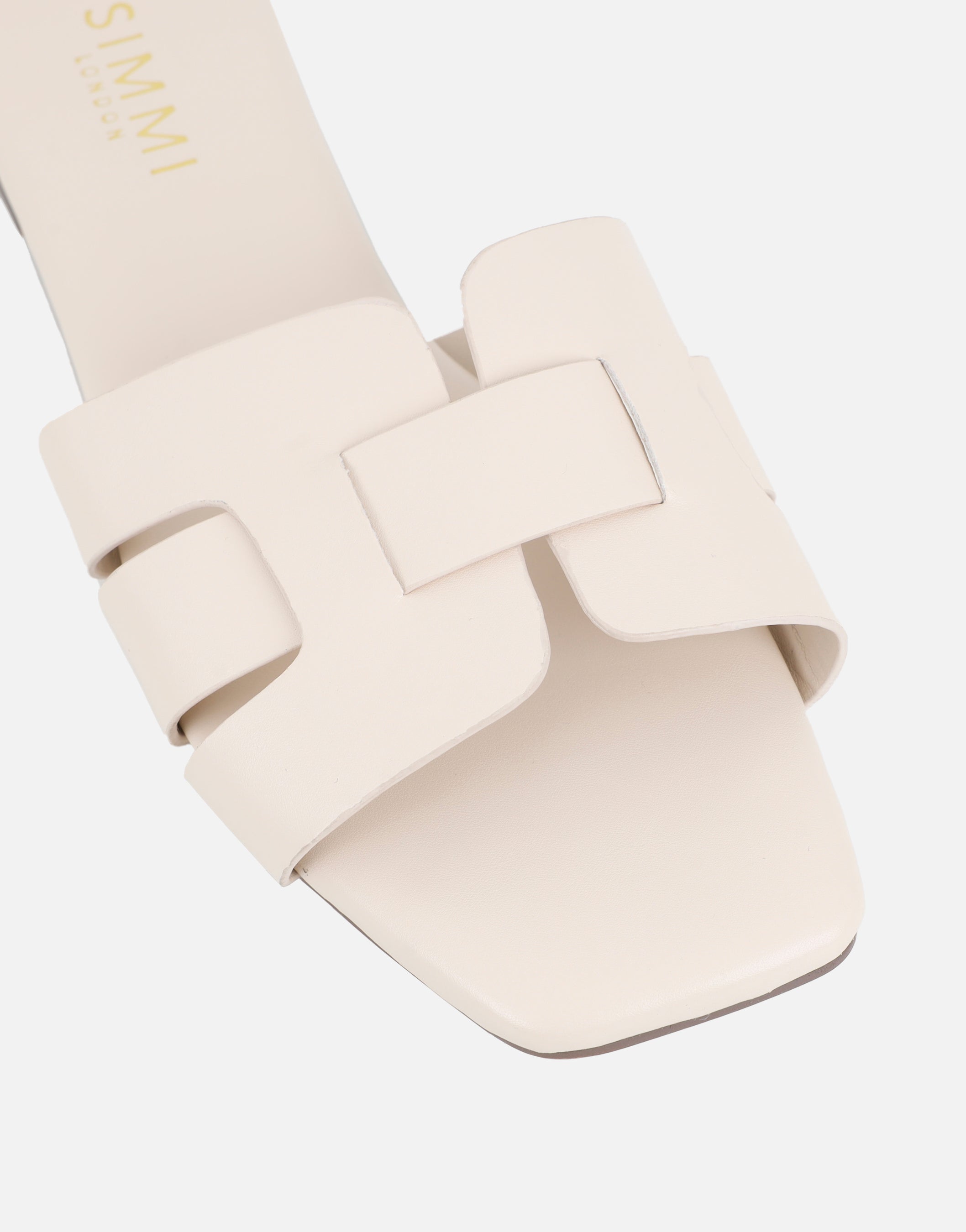 Holly Stone Slip On Flat Sandals | SIMMI London