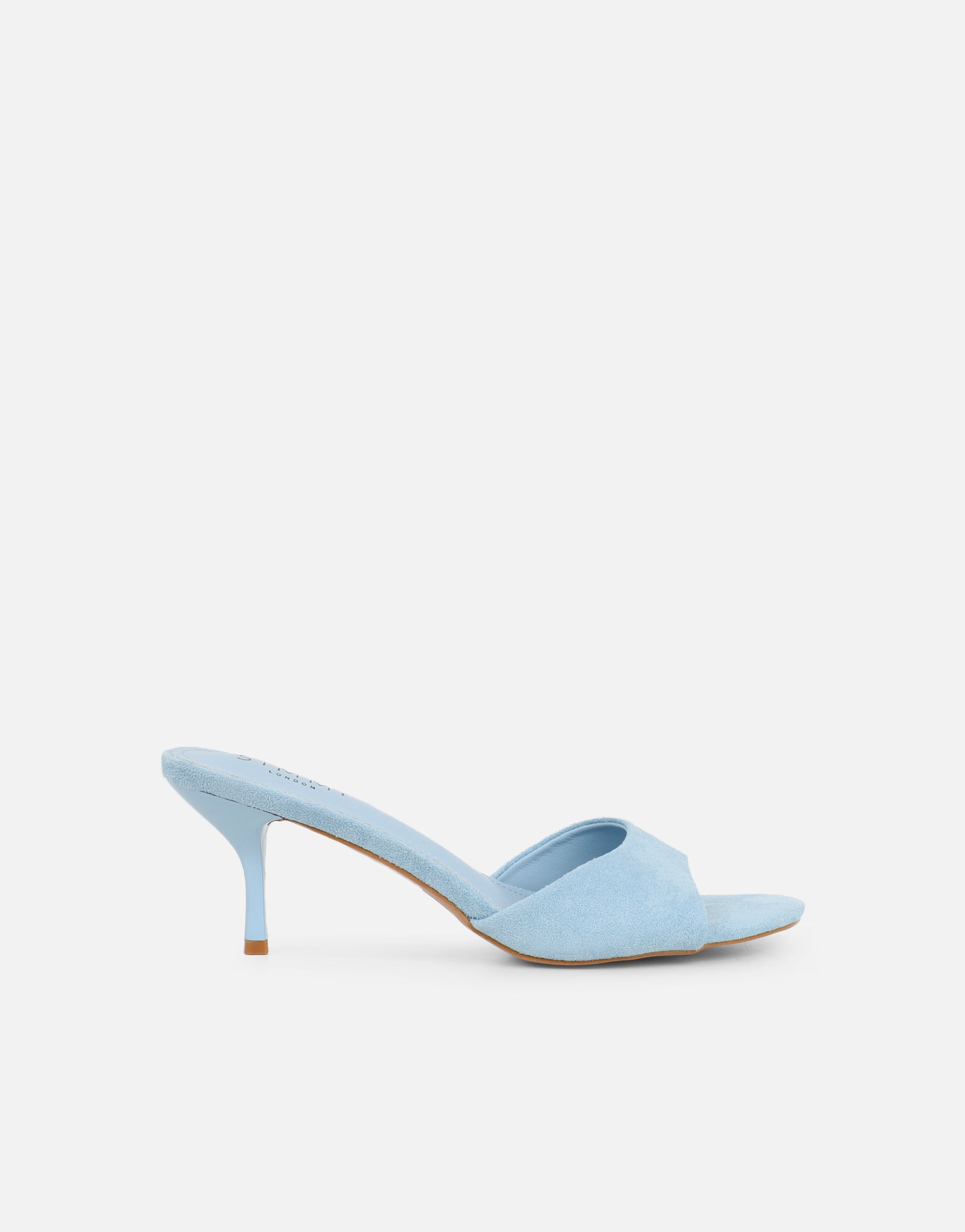 Hux Blue Suede Mules | SIMMI London