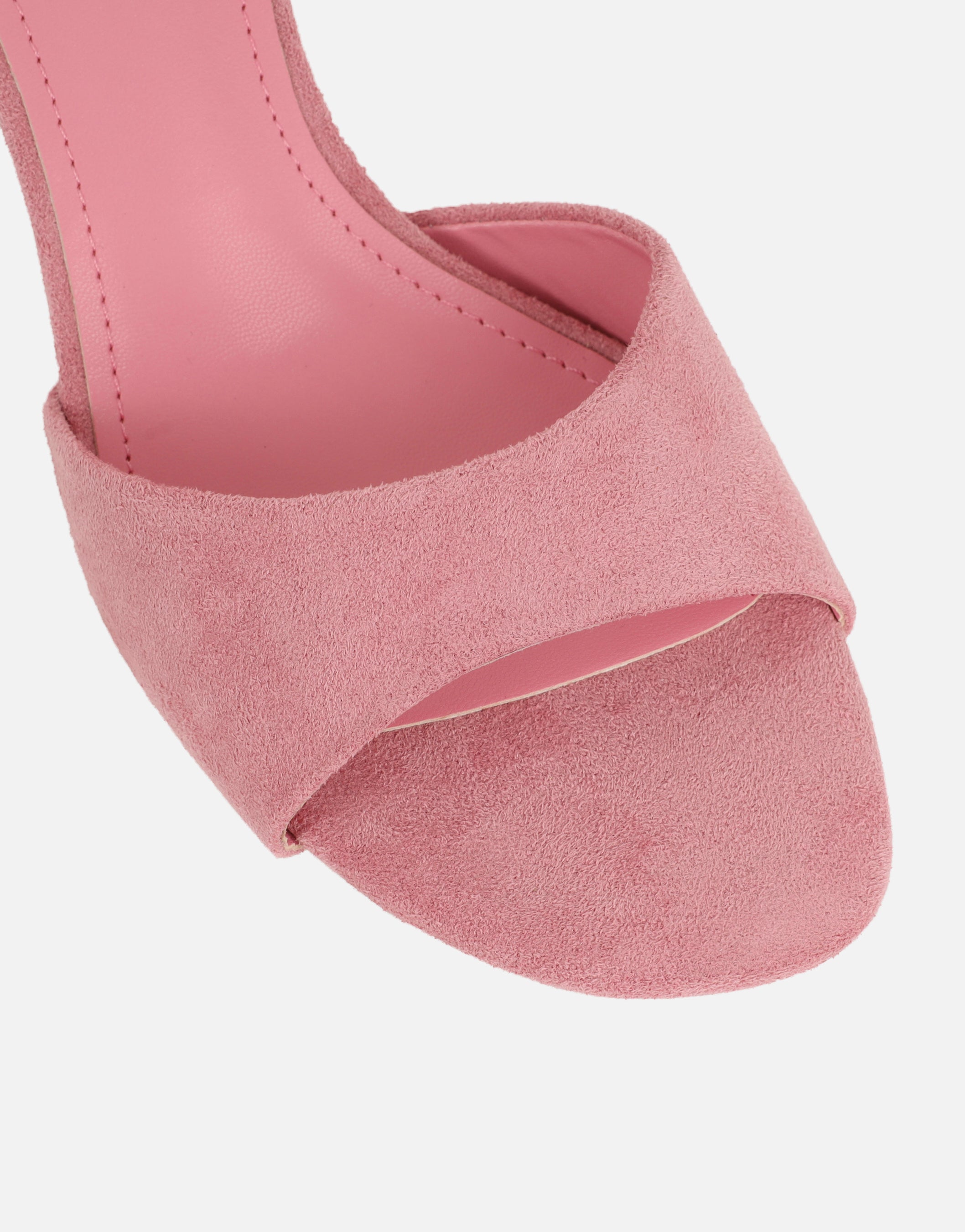 Hux Pink Suede Mules | SIMMI London