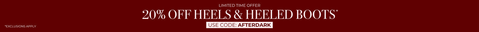 20% off heels and heeled boots | SIMMI London