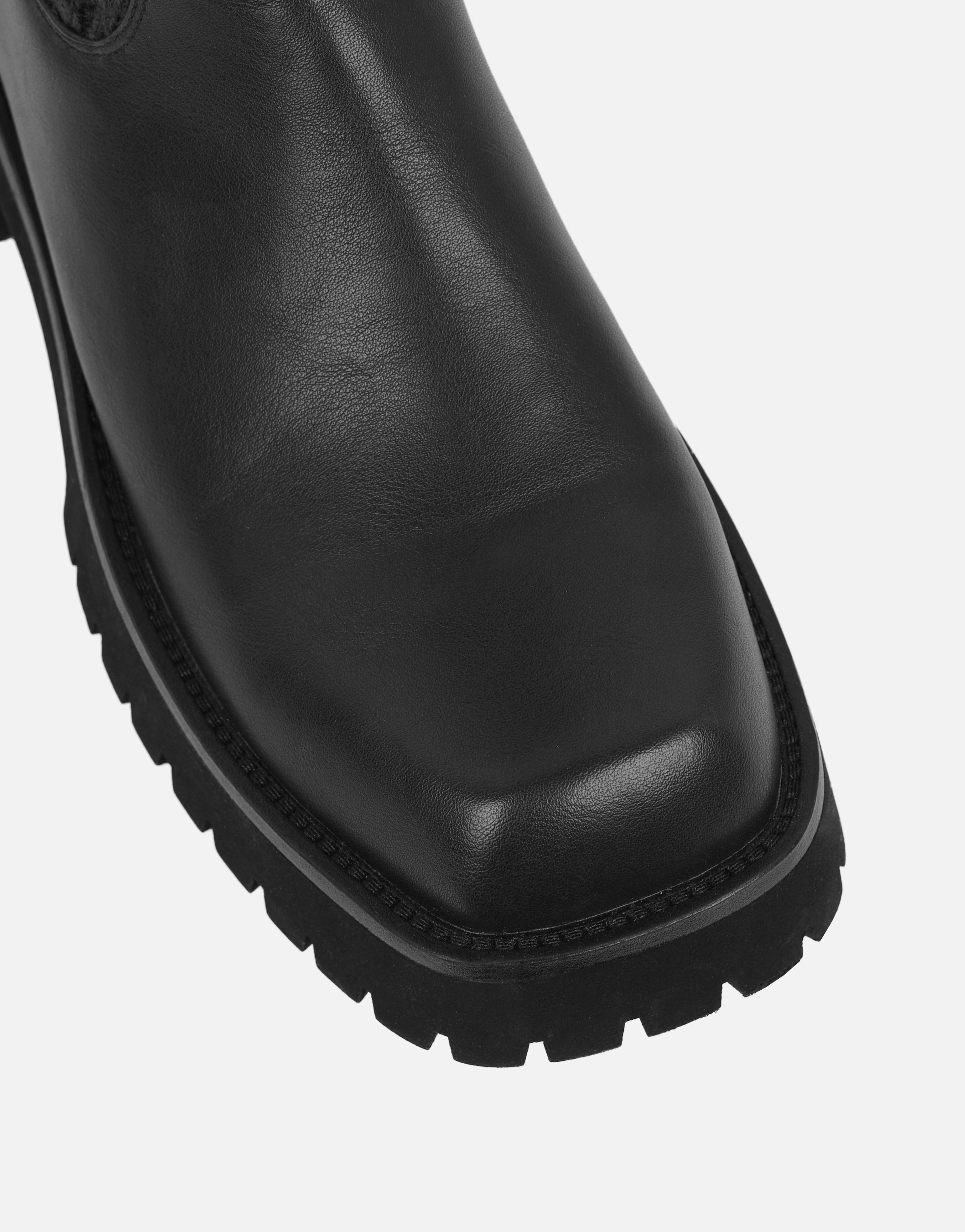 Drew Black Knit Ankle Boots | SIMMI London