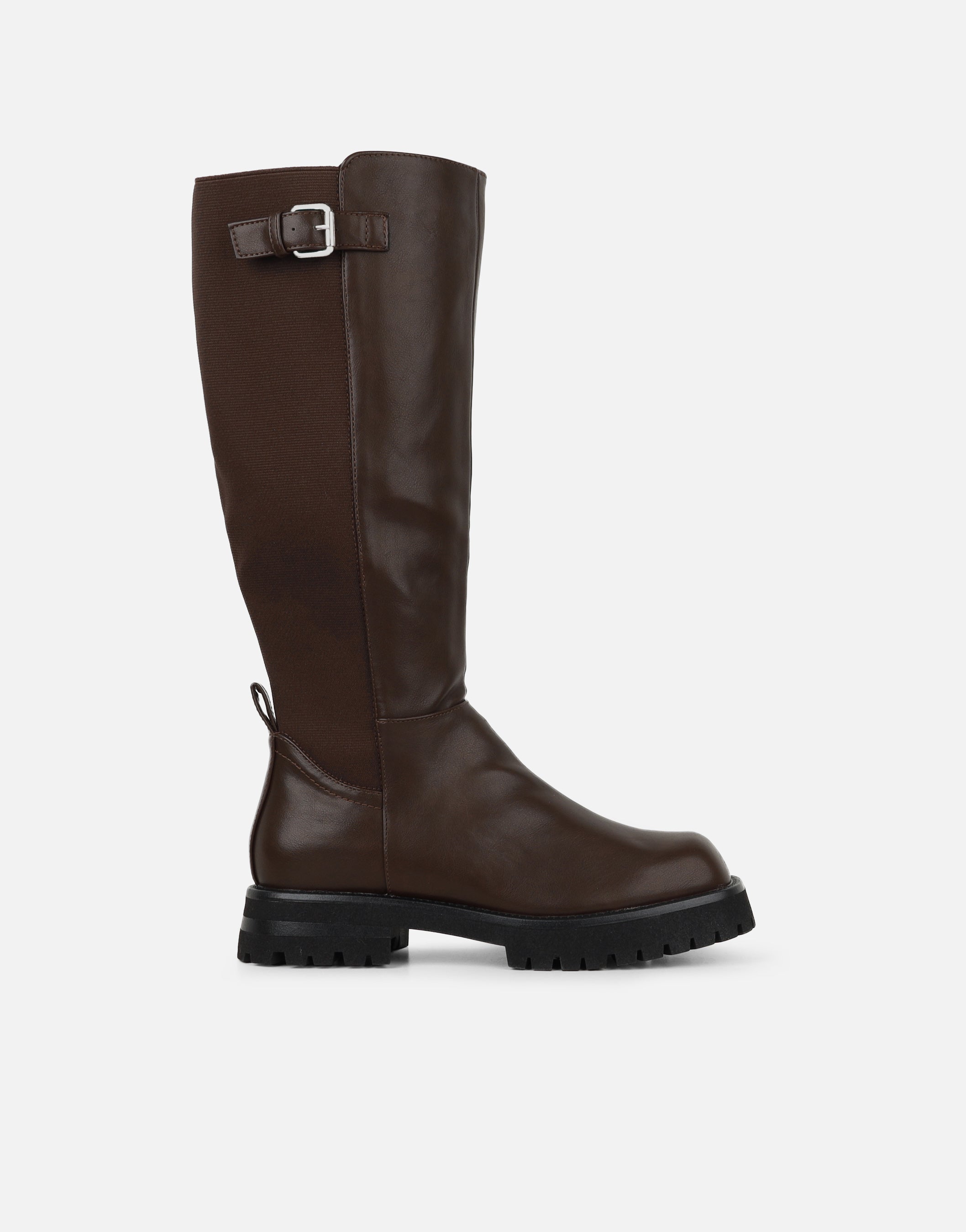 Iggy Brown High Boots | SIMMI London