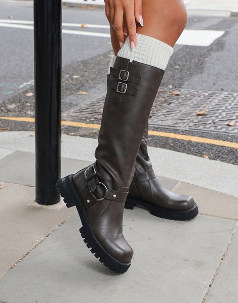 Chunky Biker Biker Booties Motorcycle Boots Stiefel 43 Ducati TCX