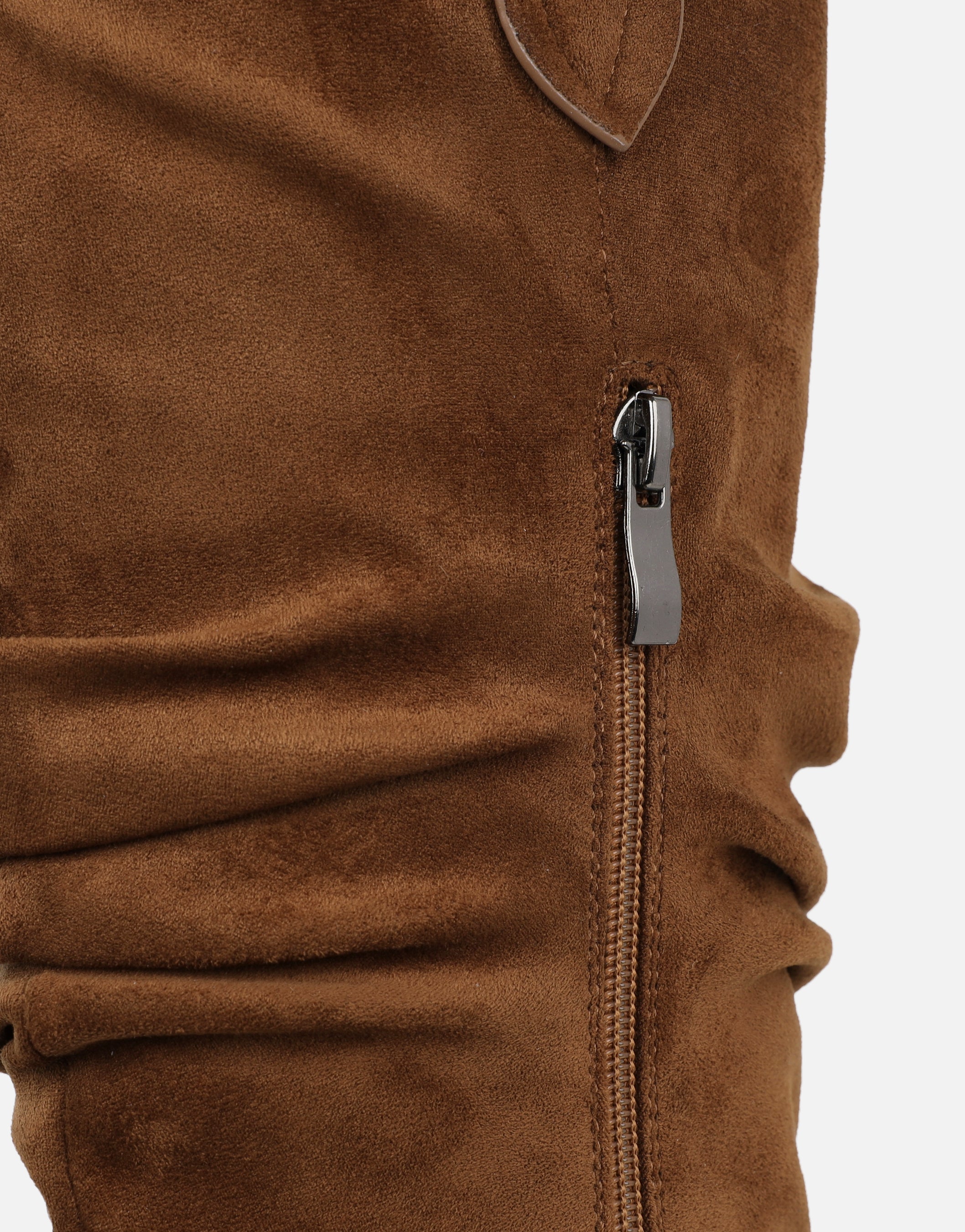 Prairie Tan Suede Ruched Western Boots | SIMMI London