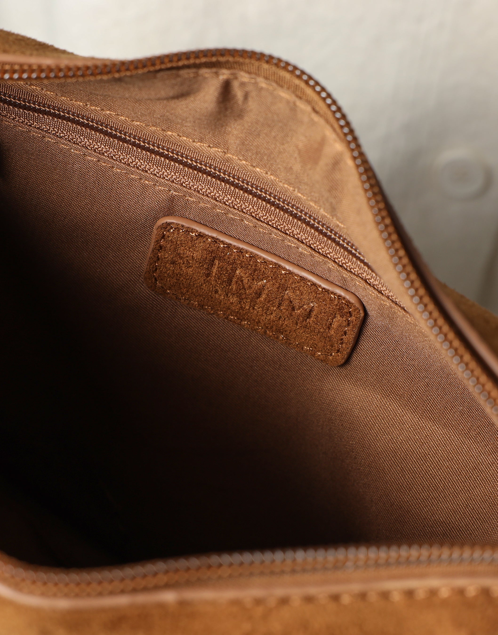 Izzy Tan Suede Western Shoulder Bag | SIMMI London