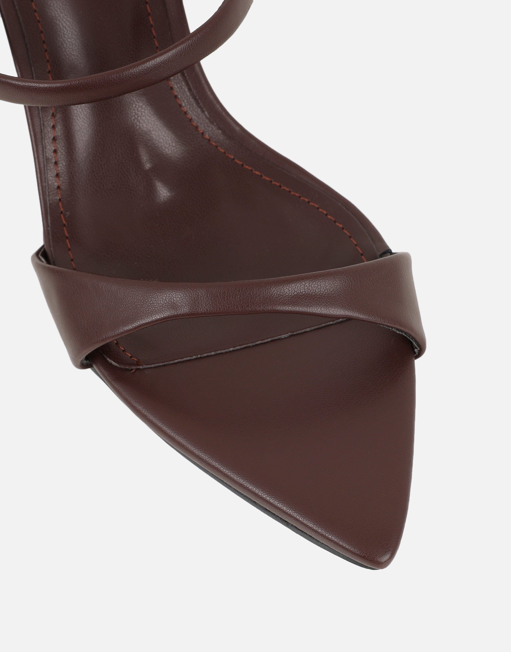 Pearl Brown Mules | SIMMI London