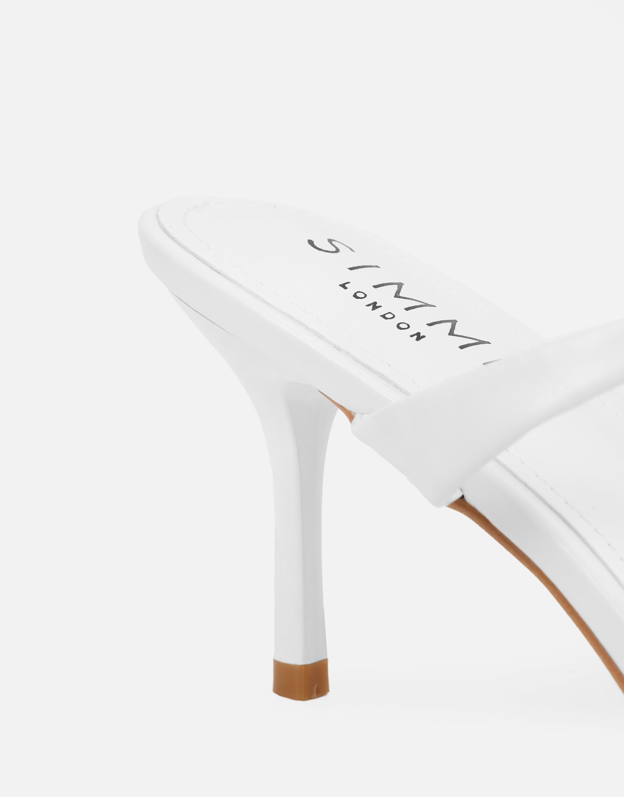 Pearl White Mules | SIMMI London