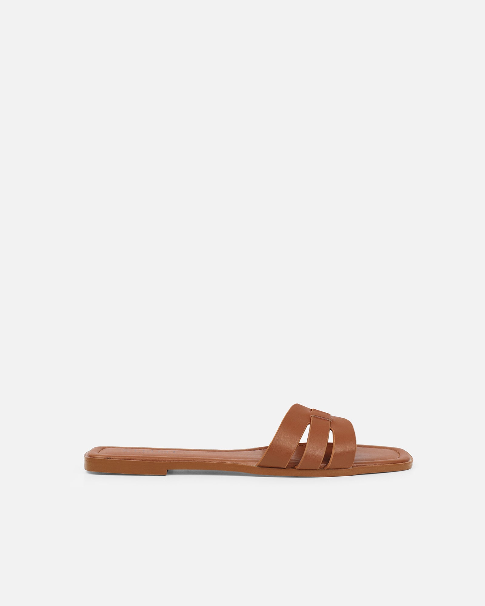 Jorja Tan Slip On Flat Sandals| SIMMI London