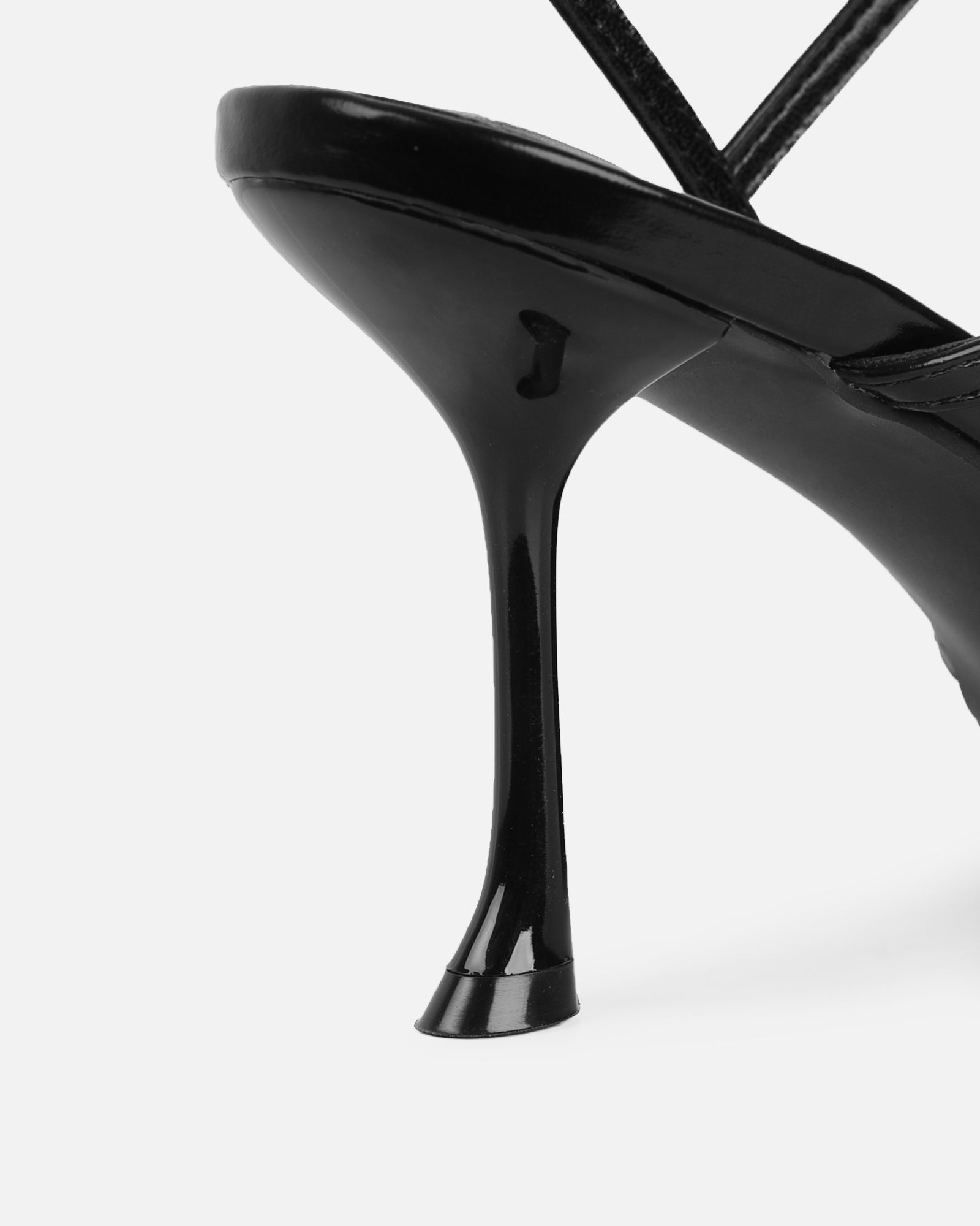 Kaleah Black Heeled Sandals | SIMMI London